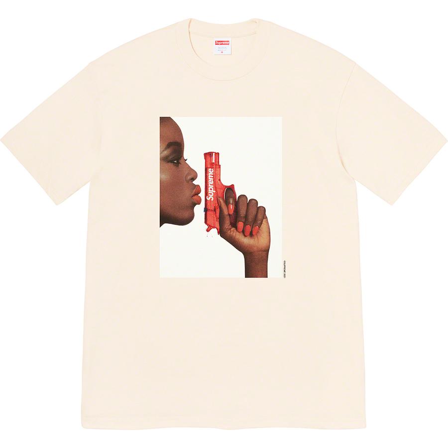 supreme natural tee