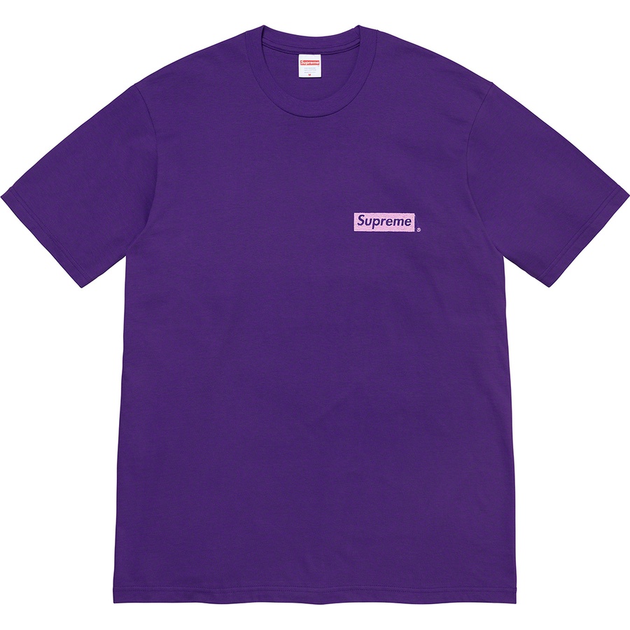 Supreme Spiral Tee Purple - Novelship