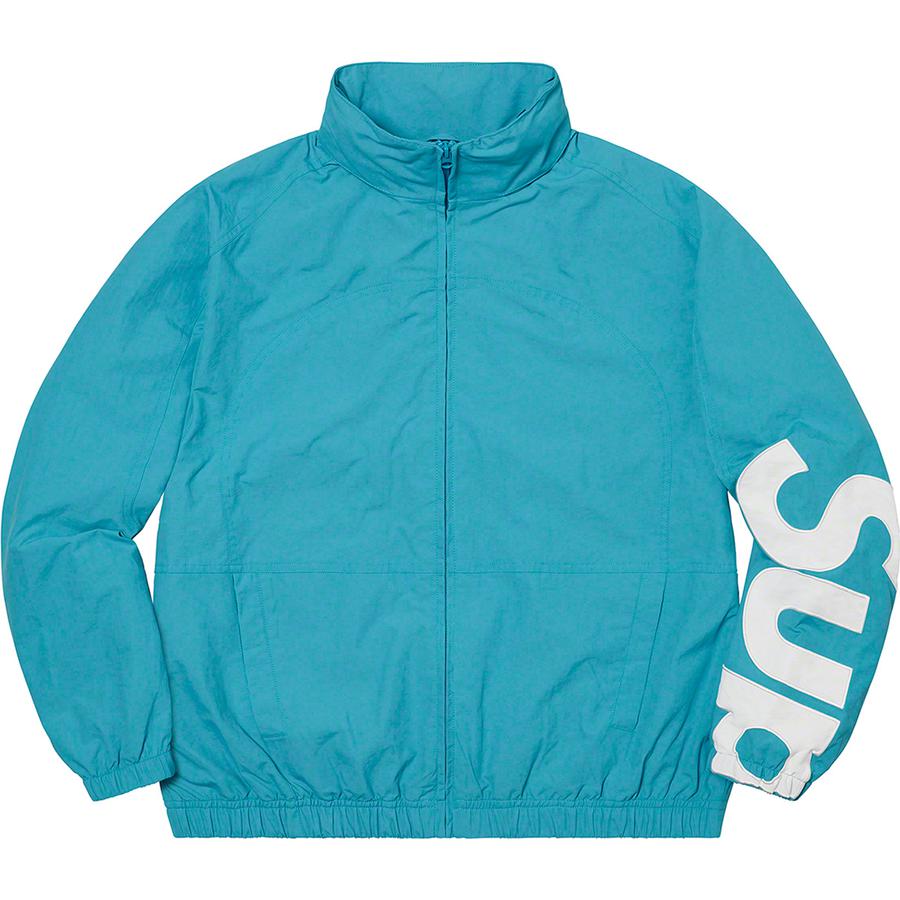 spell out track jacket supreme