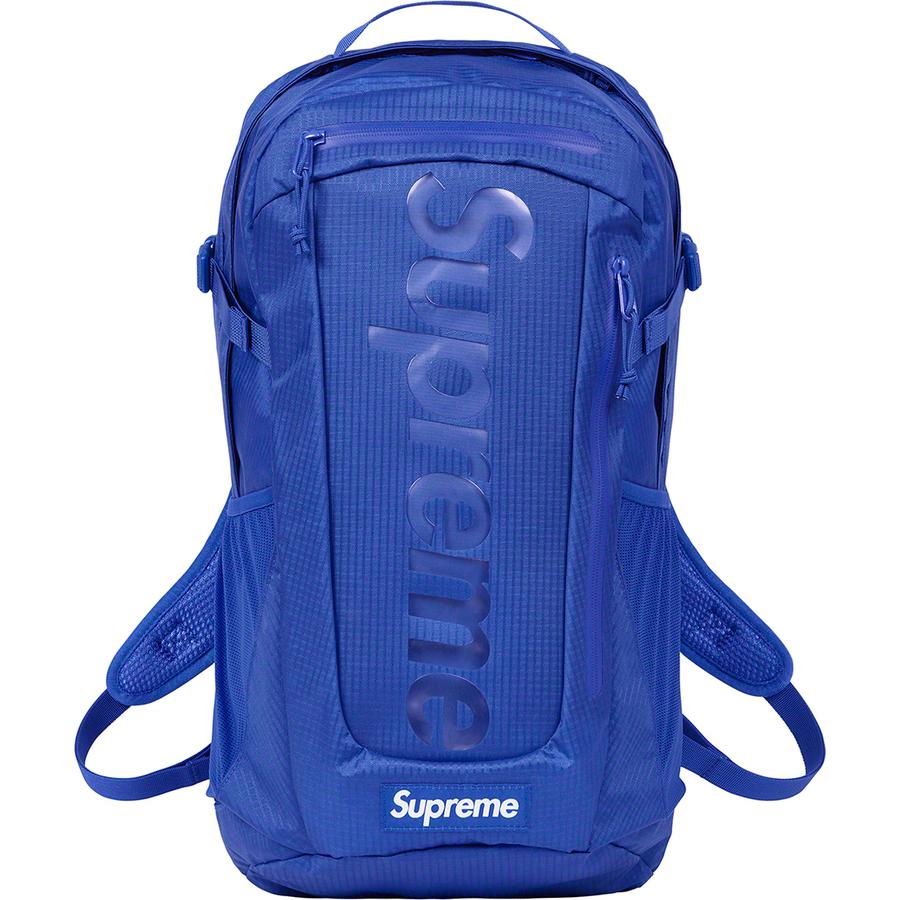 royal blue supreme backpack