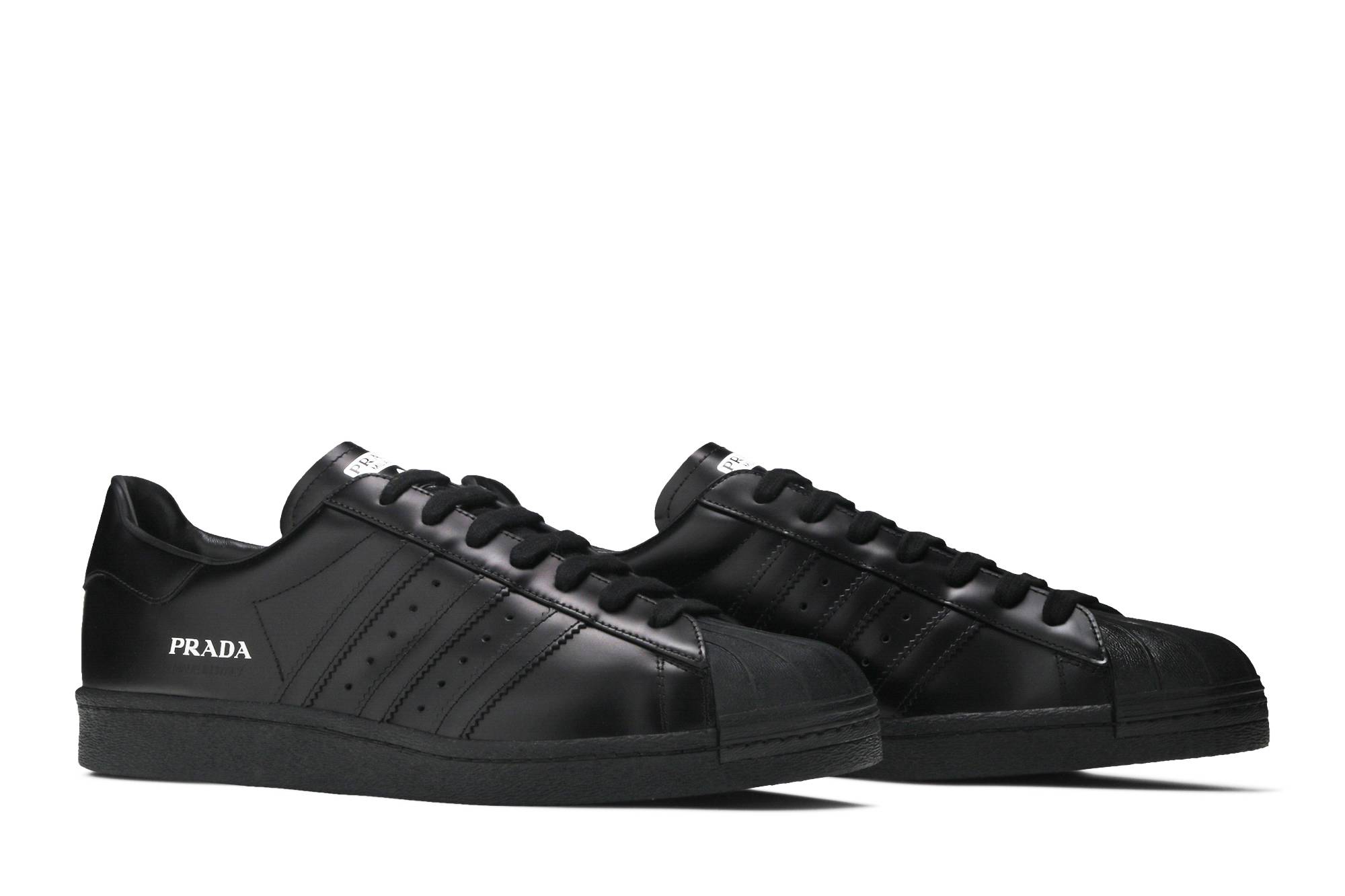 prada x adidas superstar black