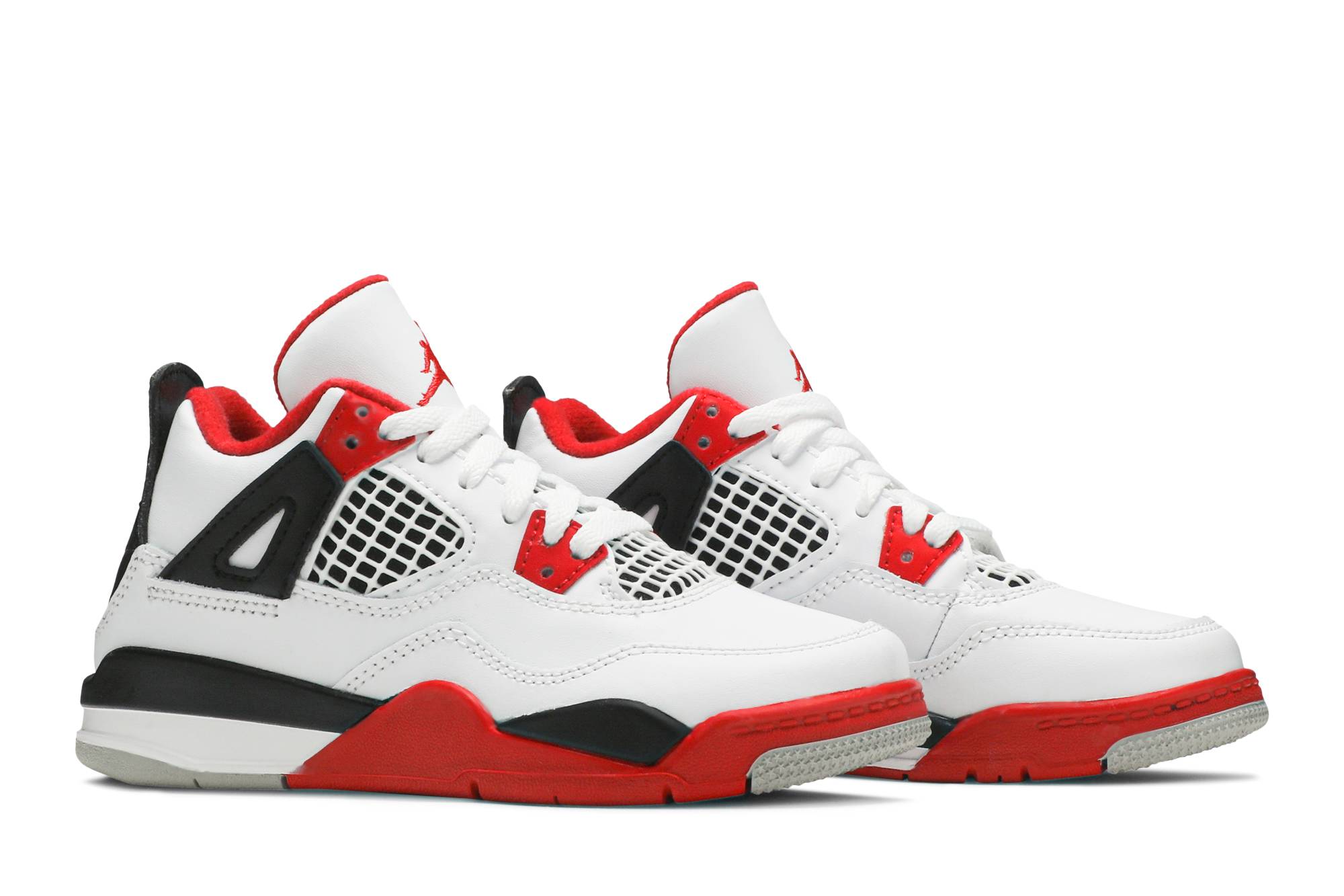 jordan retro 4 white fire red