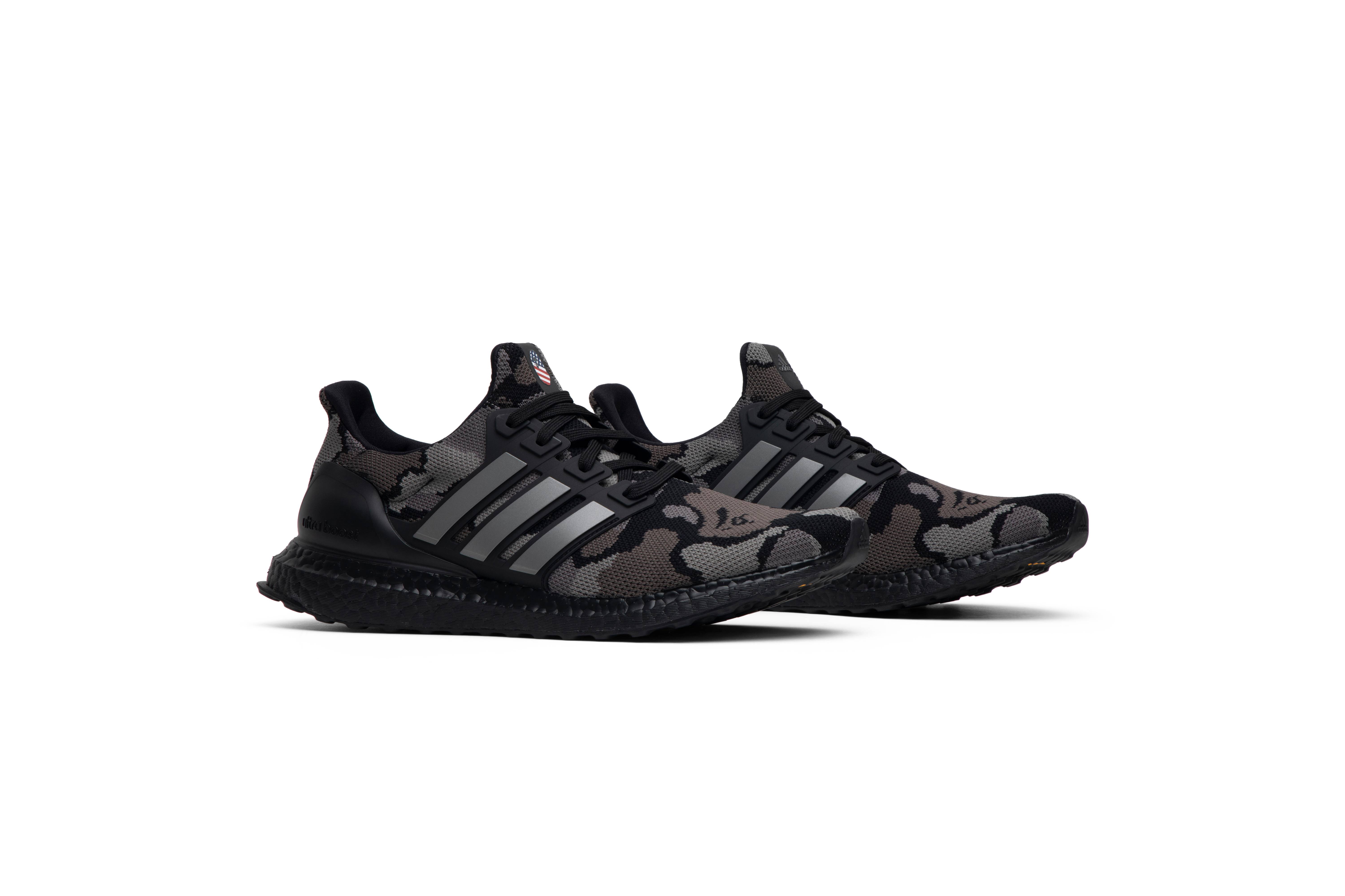 bape x ultraboost black camo