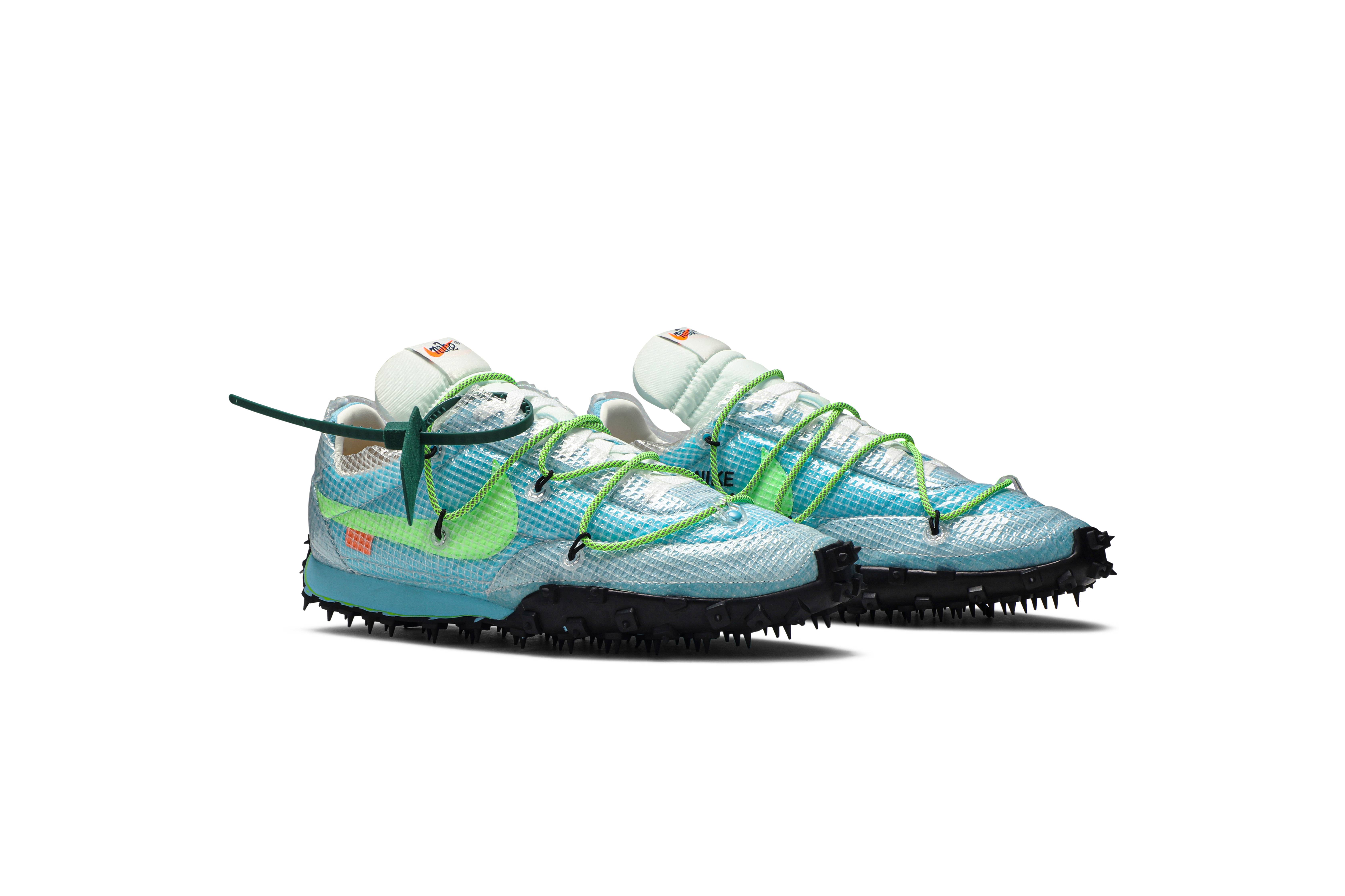 off white waffle racer goat