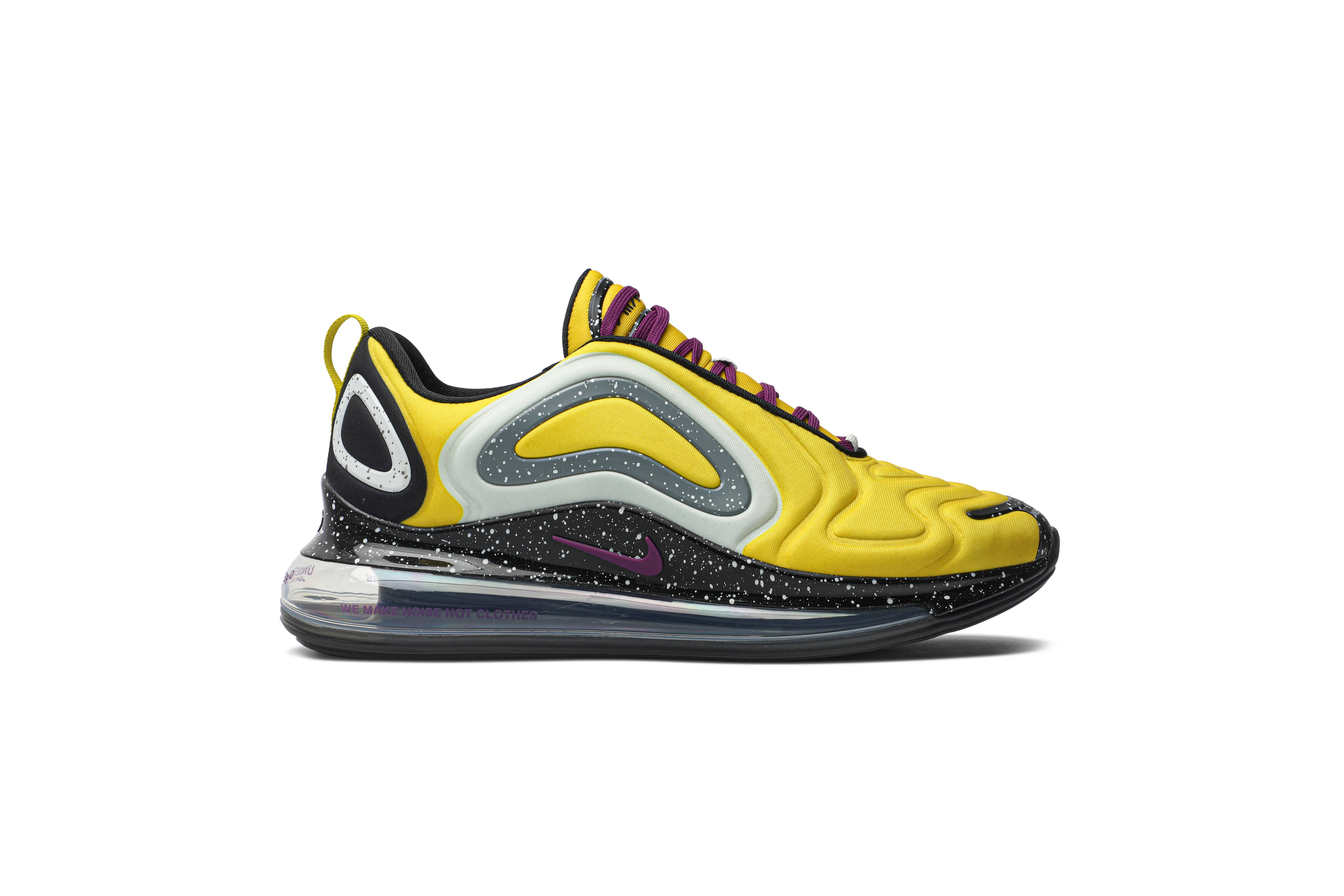 nike air max 720 undercover yellow