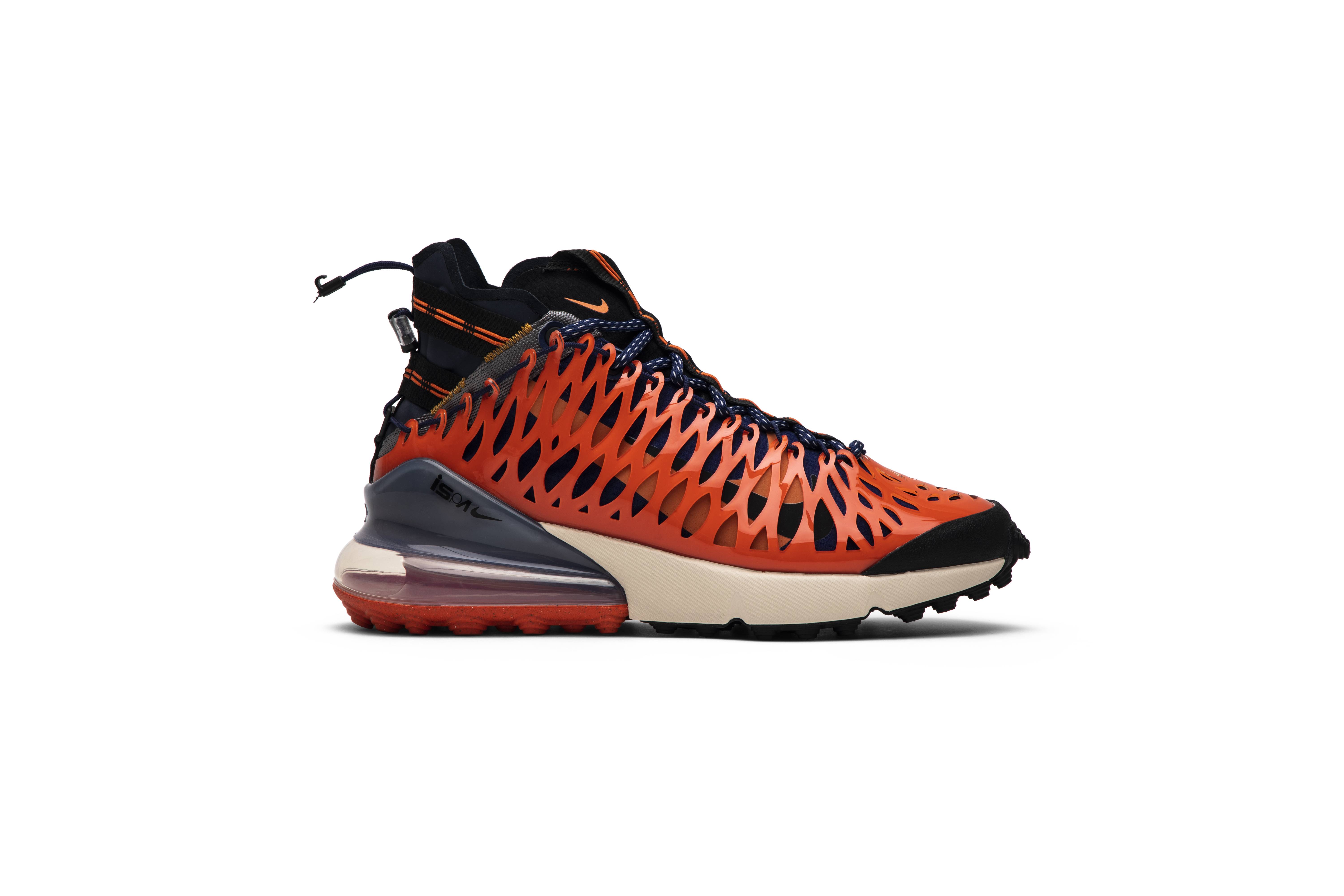 nike air max 270 ispa blue void terra orange