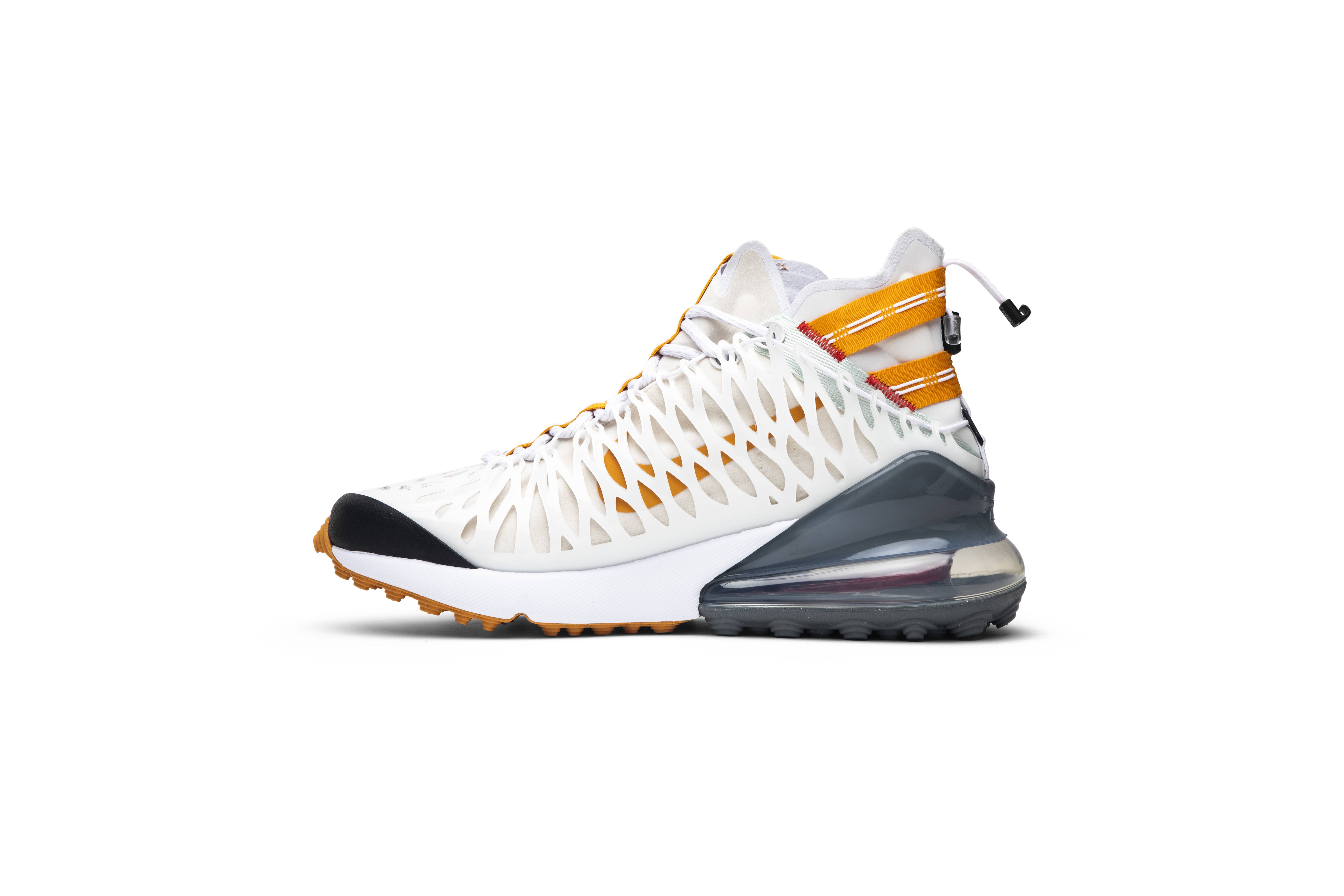 nike air max 270 ispa white amber rise