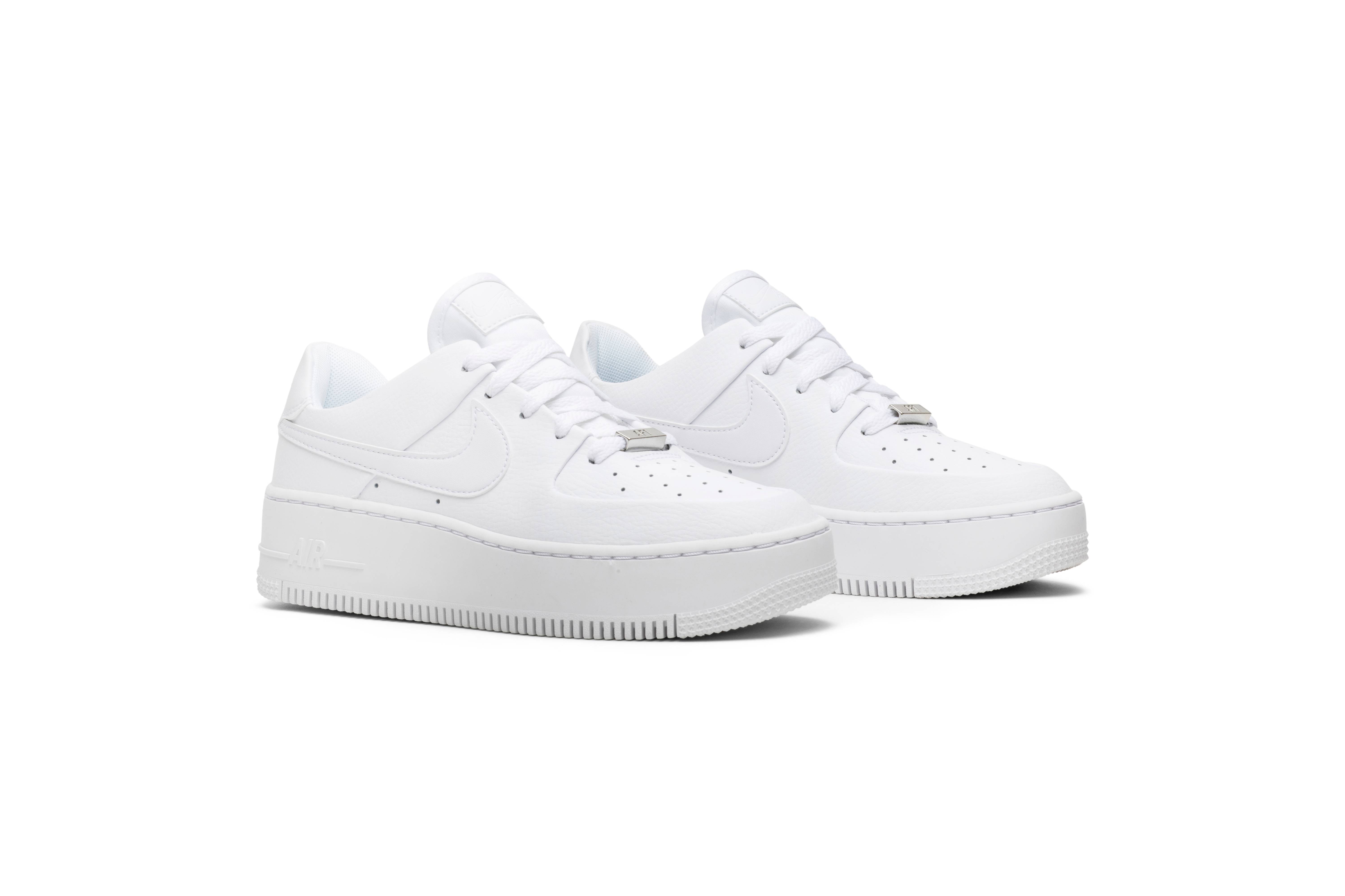 air force 1 sage low triple white