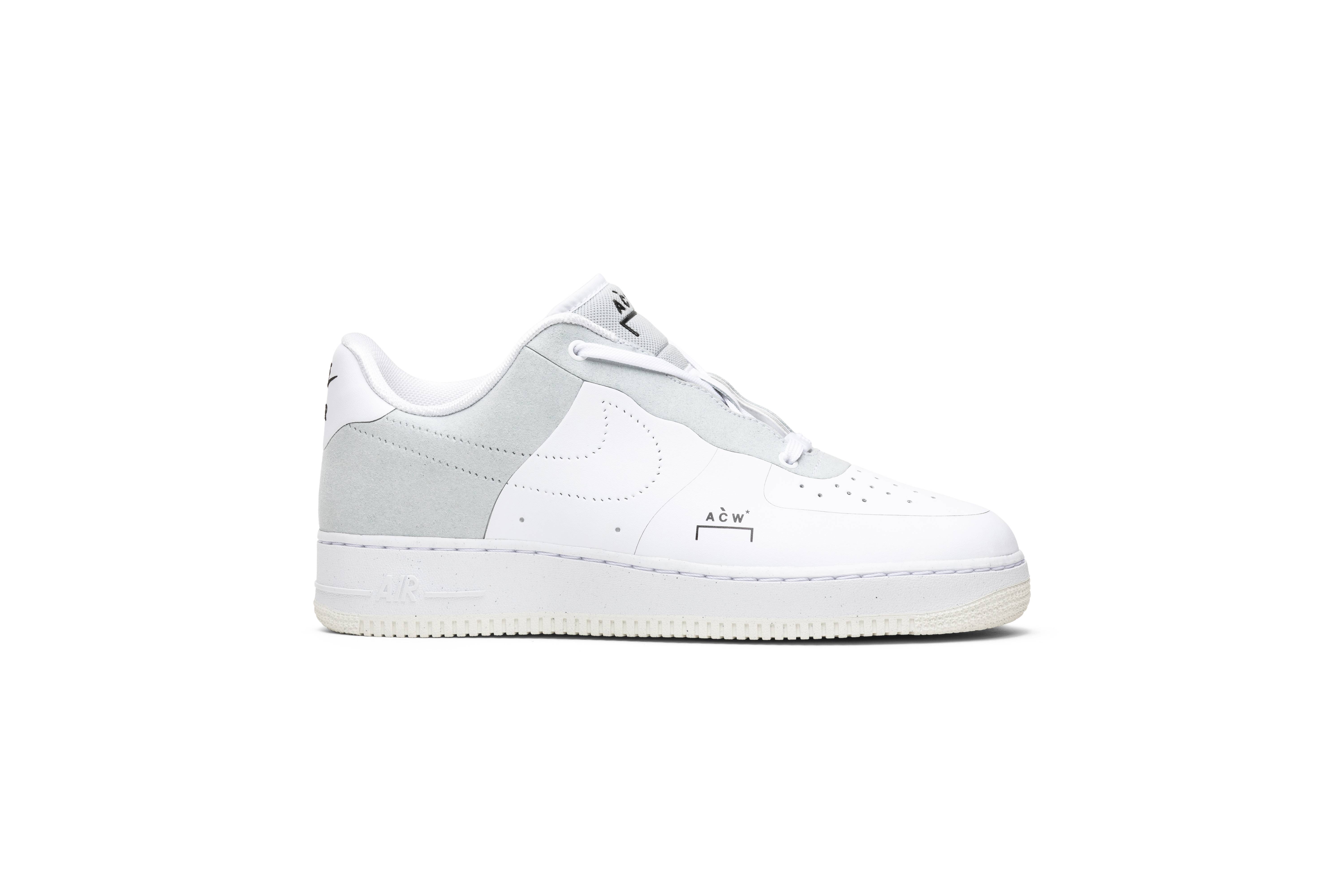 a cold wall air force 1 low white