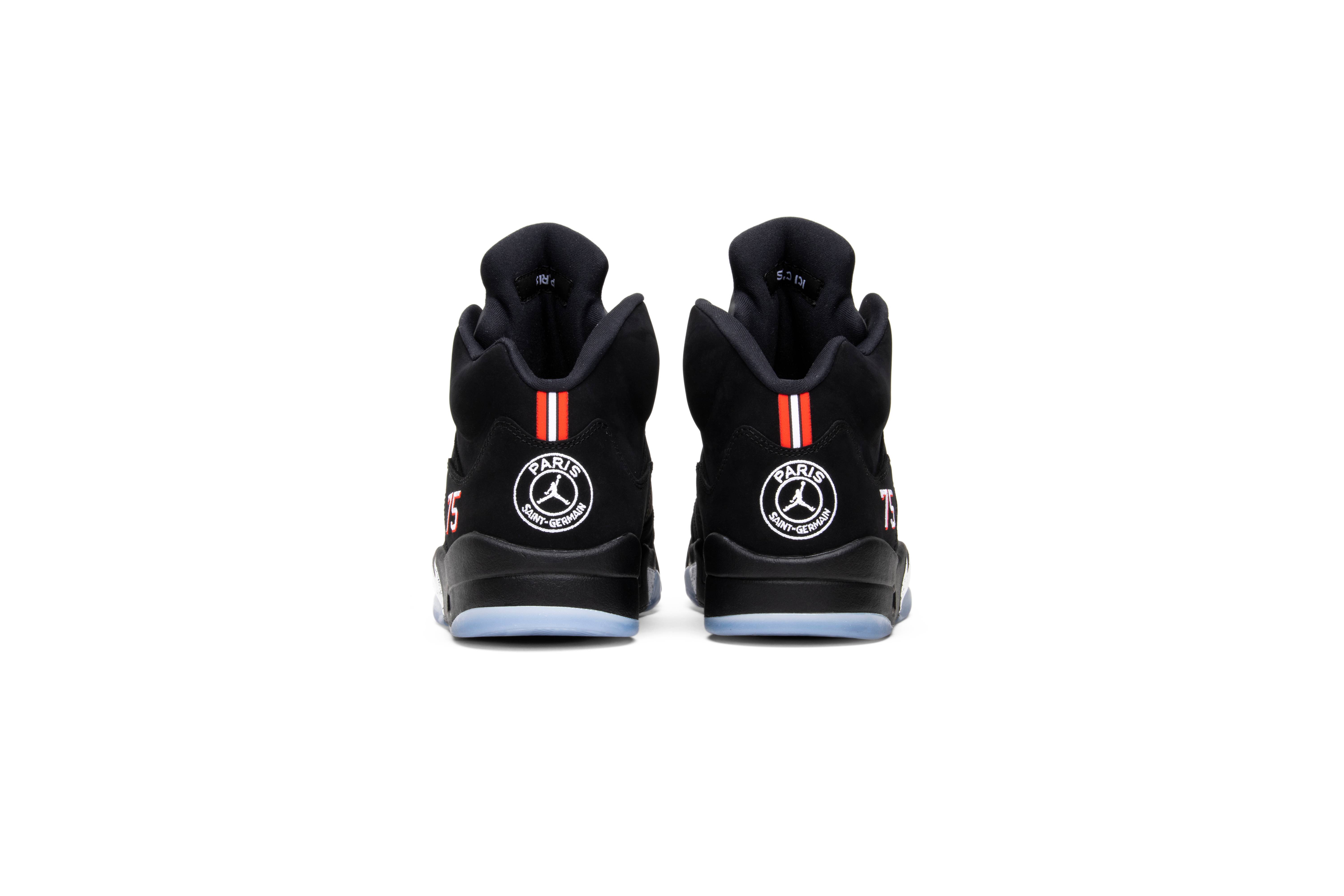 Paris Saint‑Germain x Air Jordan 5 Retro 'Paris Saint‑Germain' - AV9175-001  - Novelship