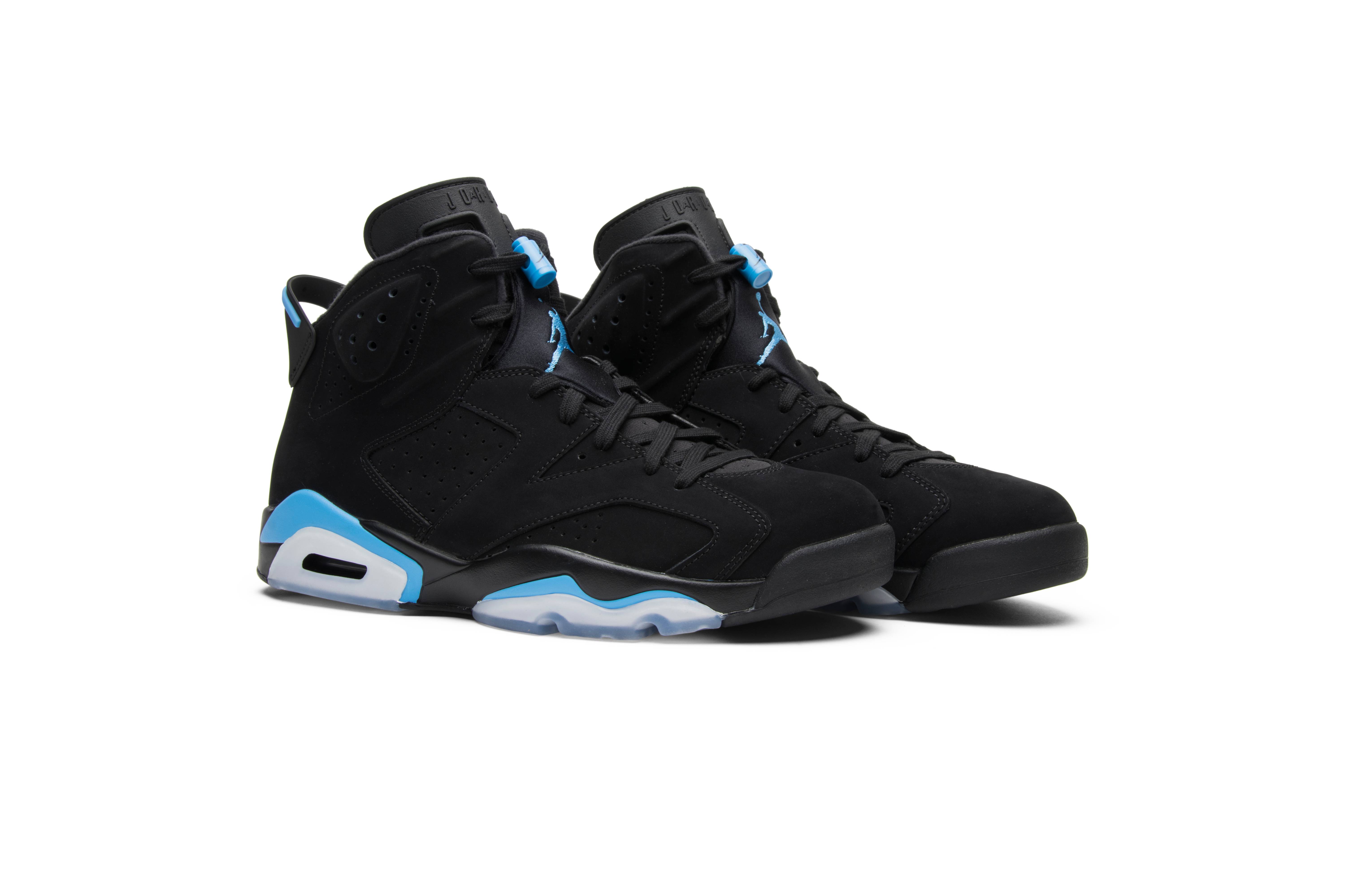 jordan 6 black and blue