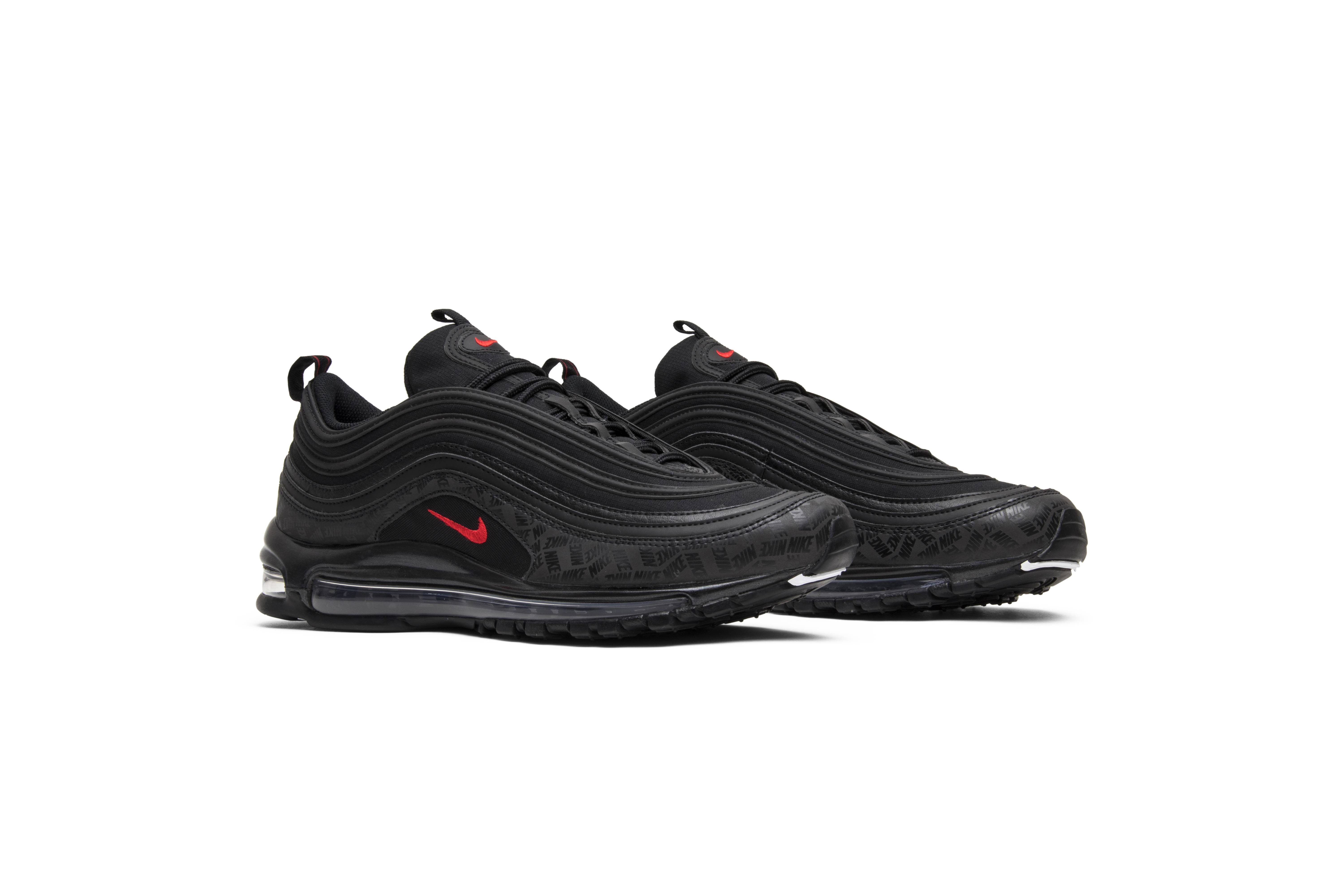 air max black and red 97