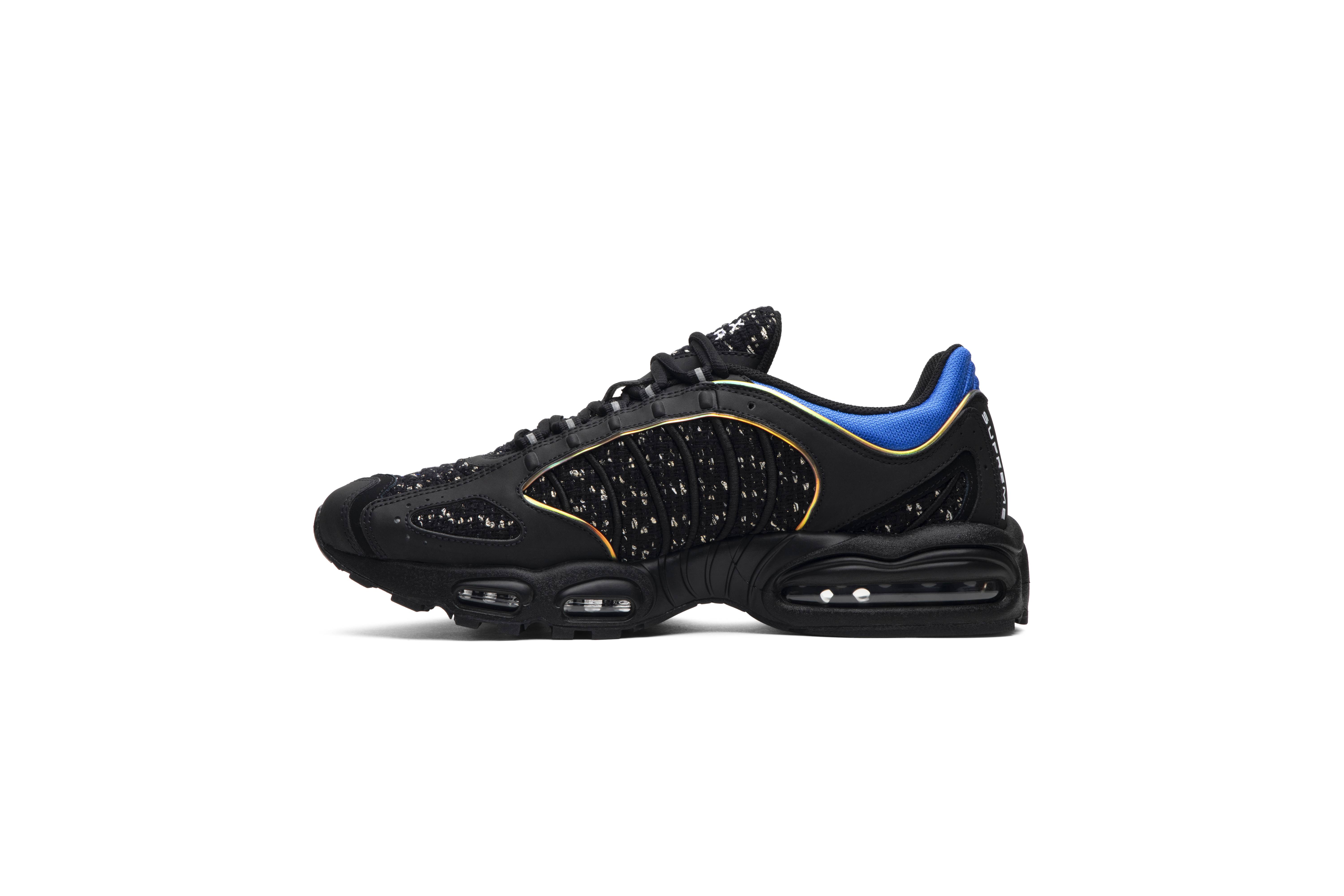 Supreme X Nike Air Max Tailwind 4 Black Cobalt At3854 001 Novelship