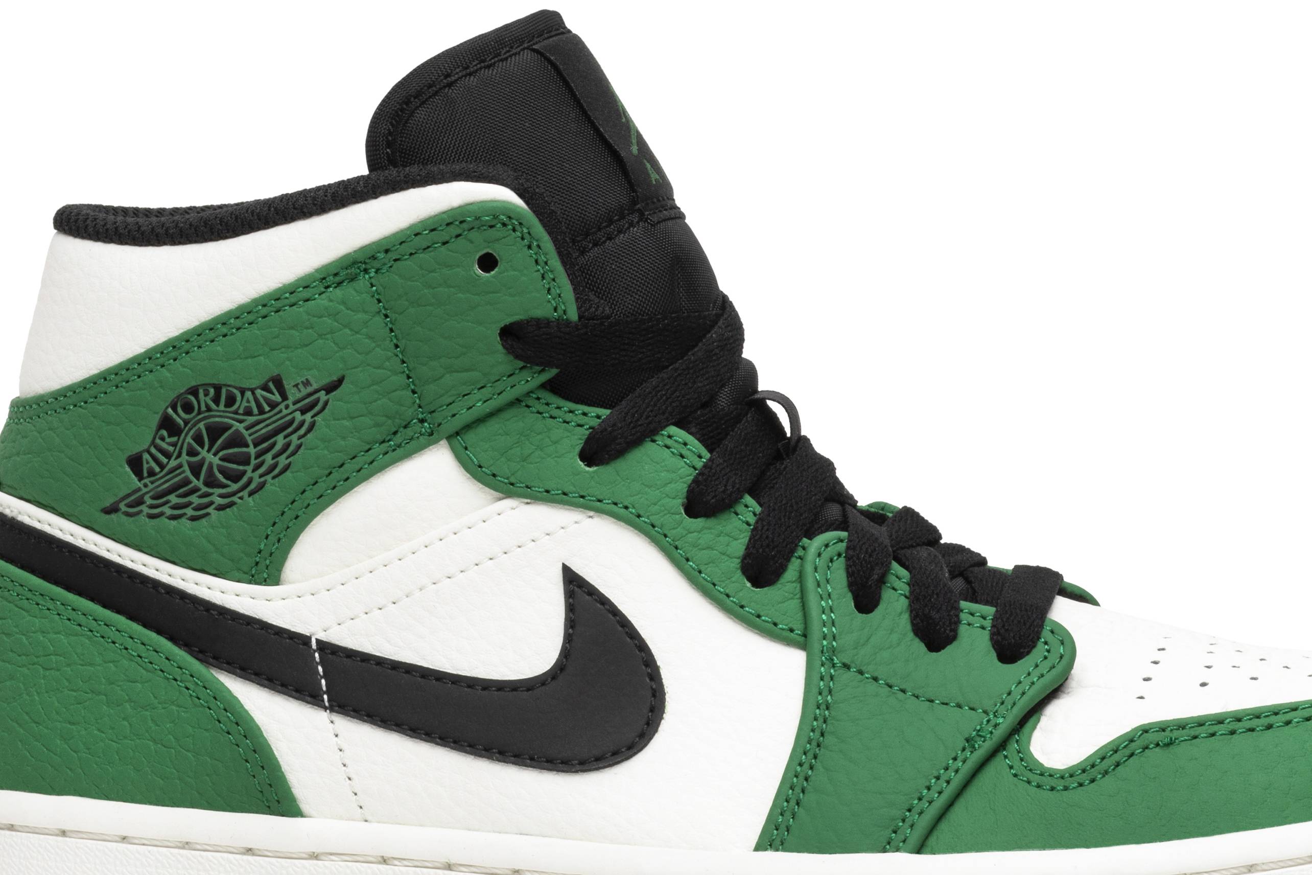 air jordan 1 retro mid pine green