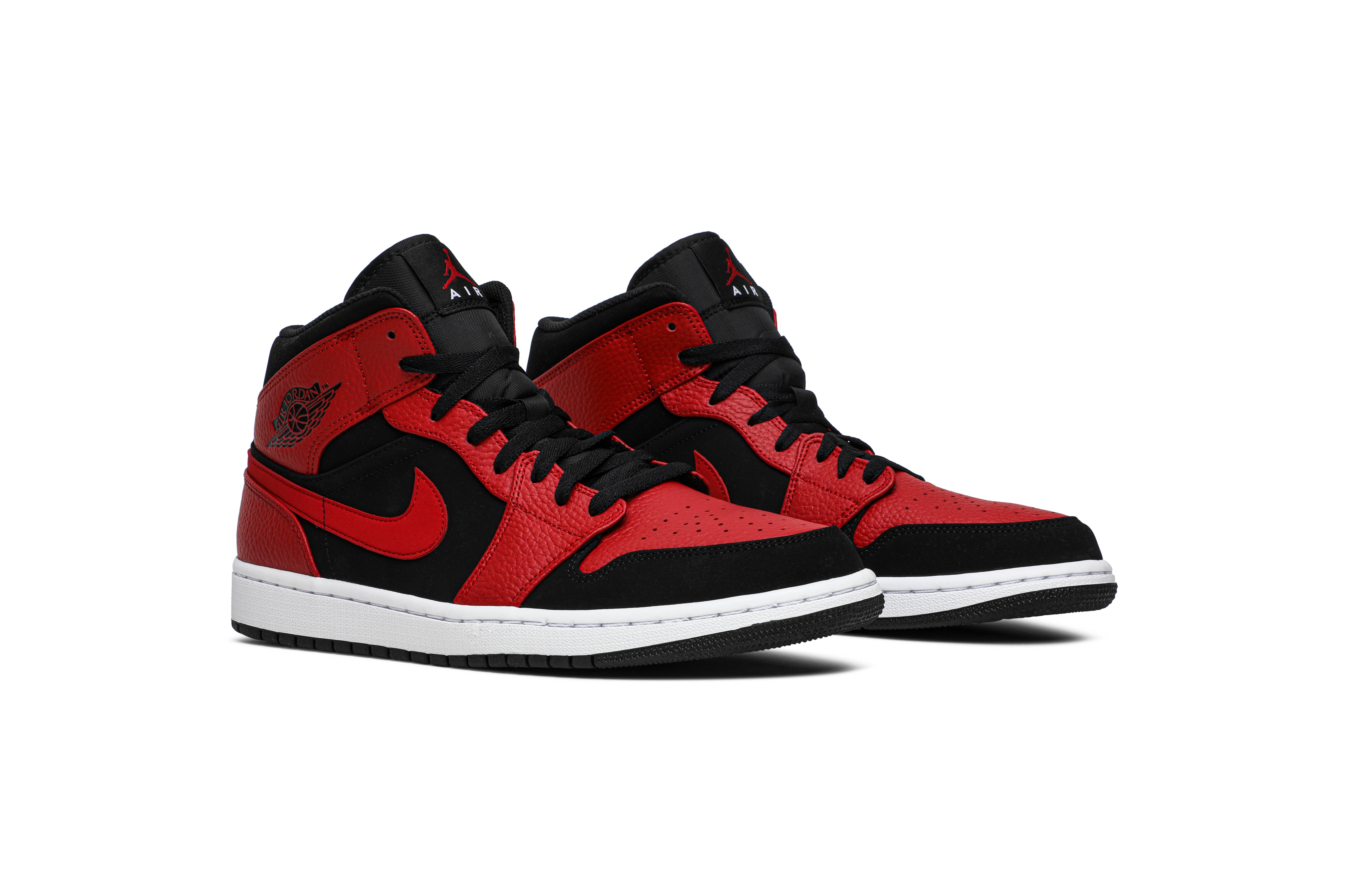 mid jordan 1 bred