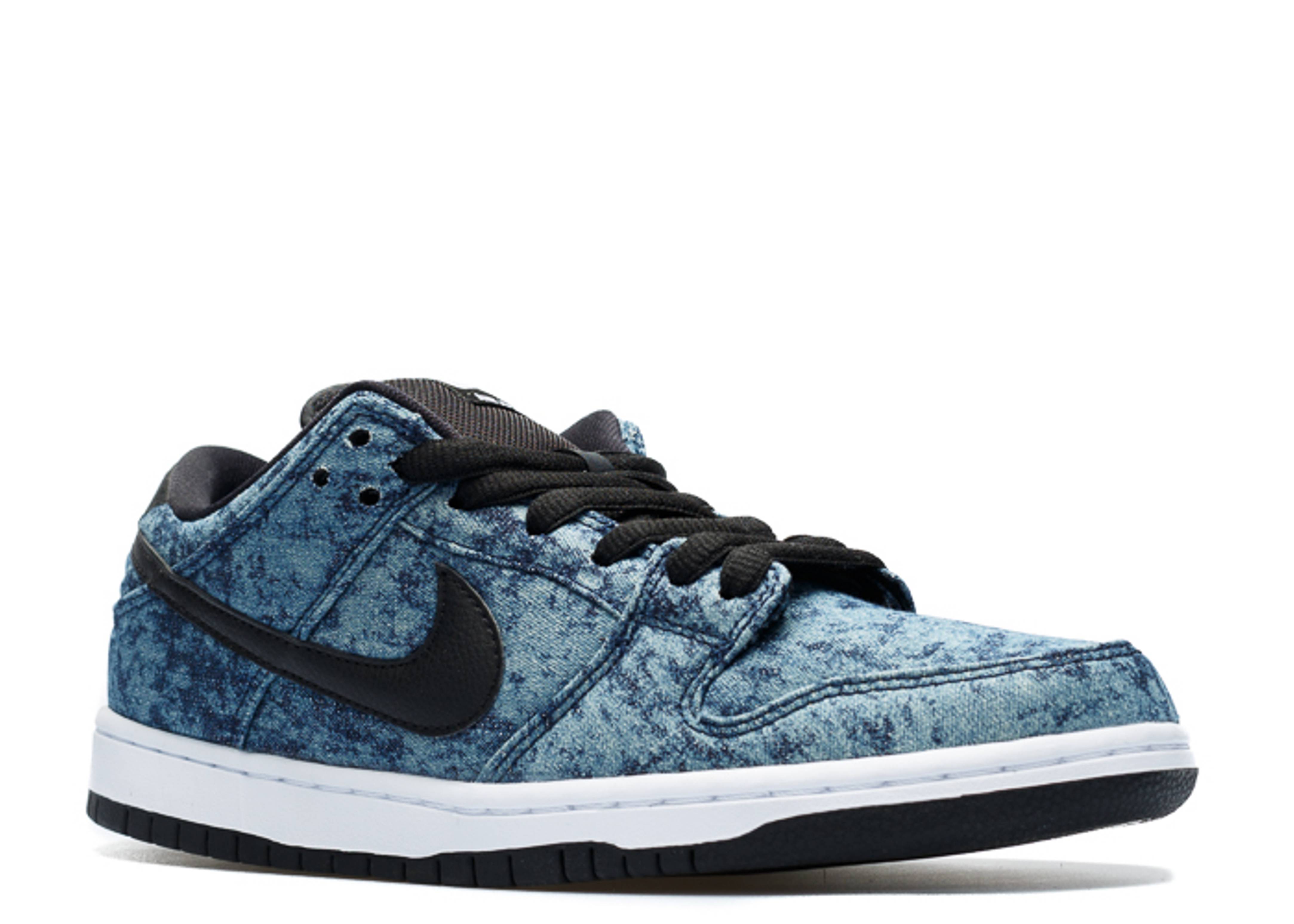 nike sb dunk low bleached denim