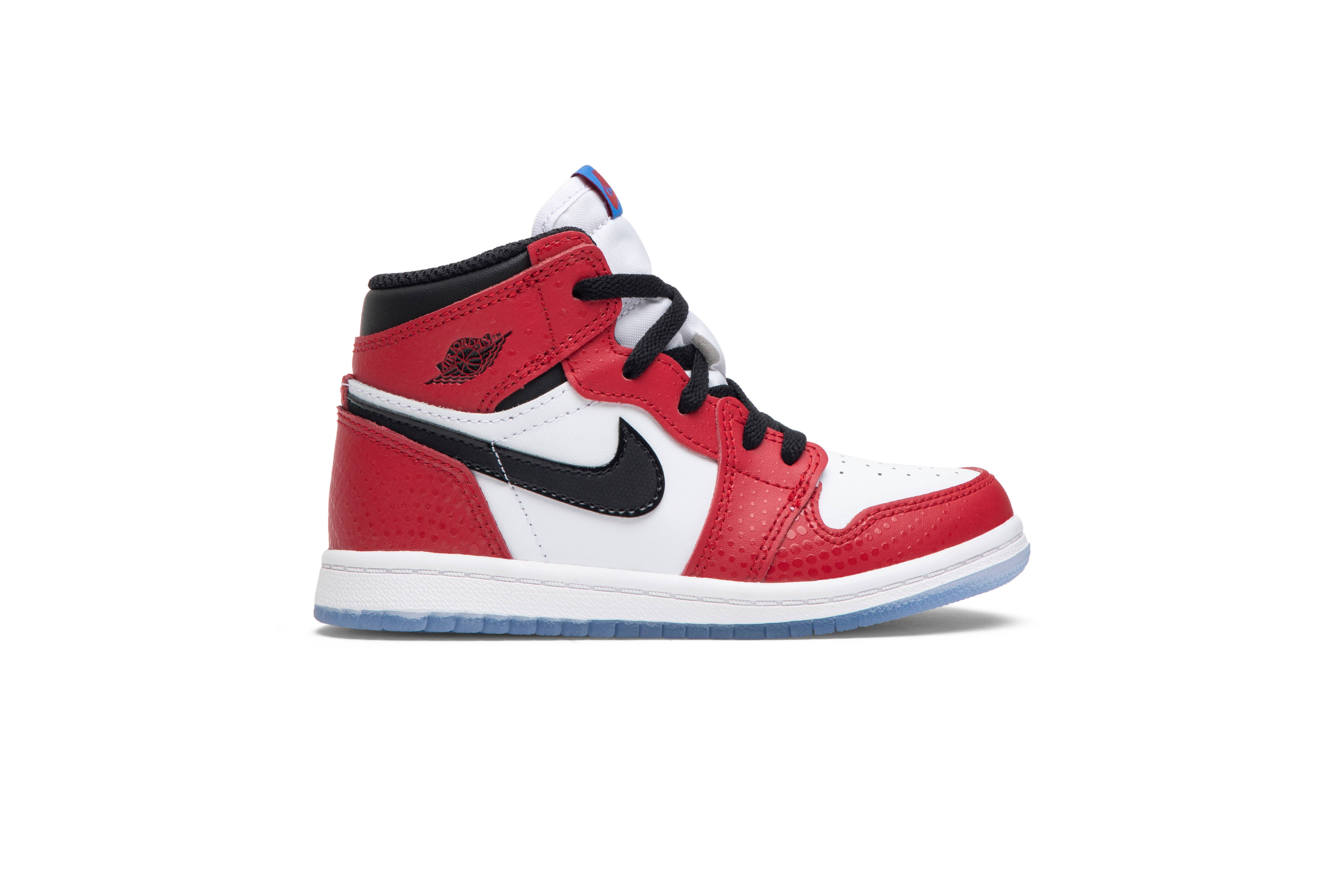 air jordan 1 spider man origin