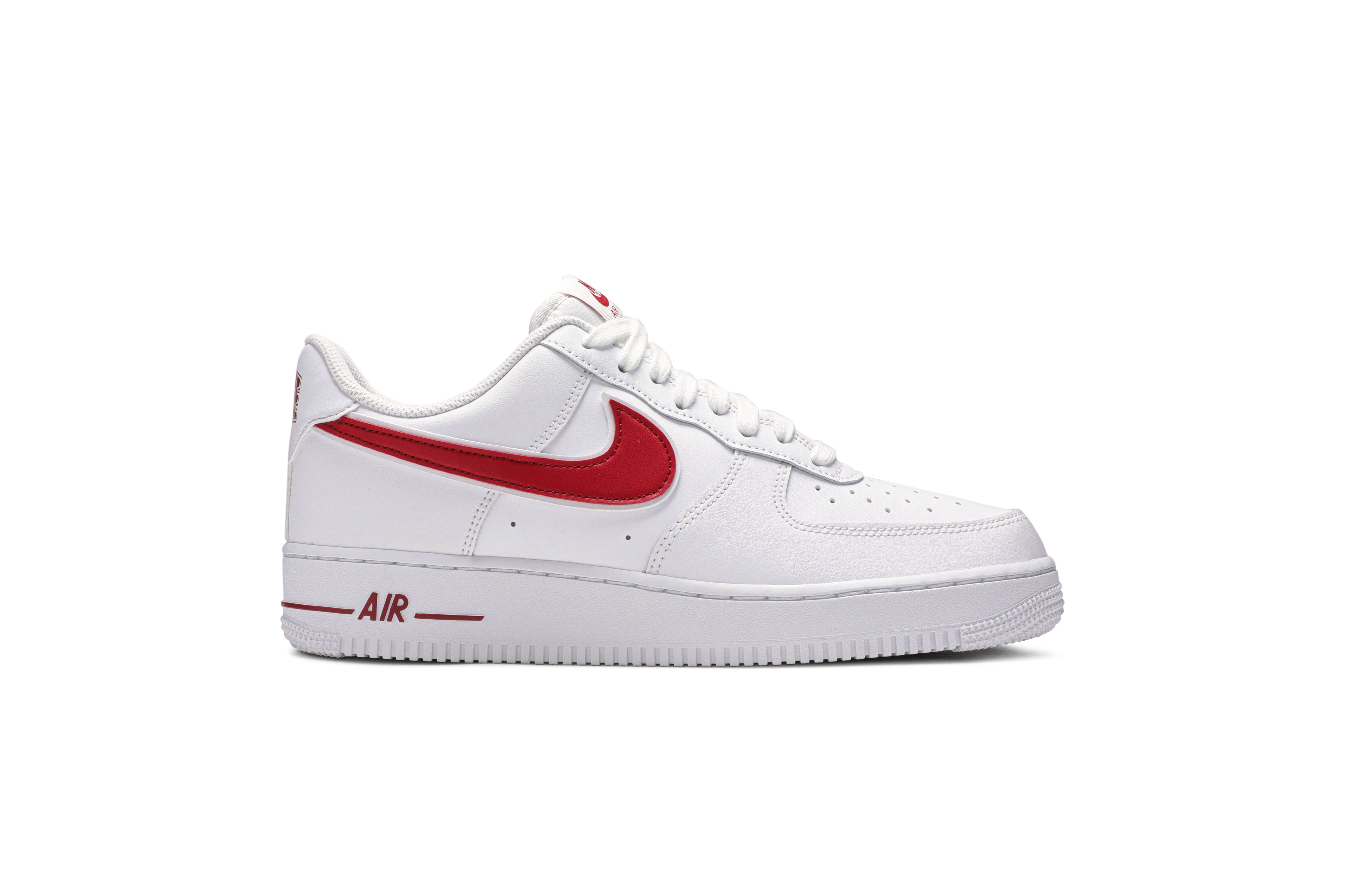 Nike Air Force 1 Low White Gym Red 