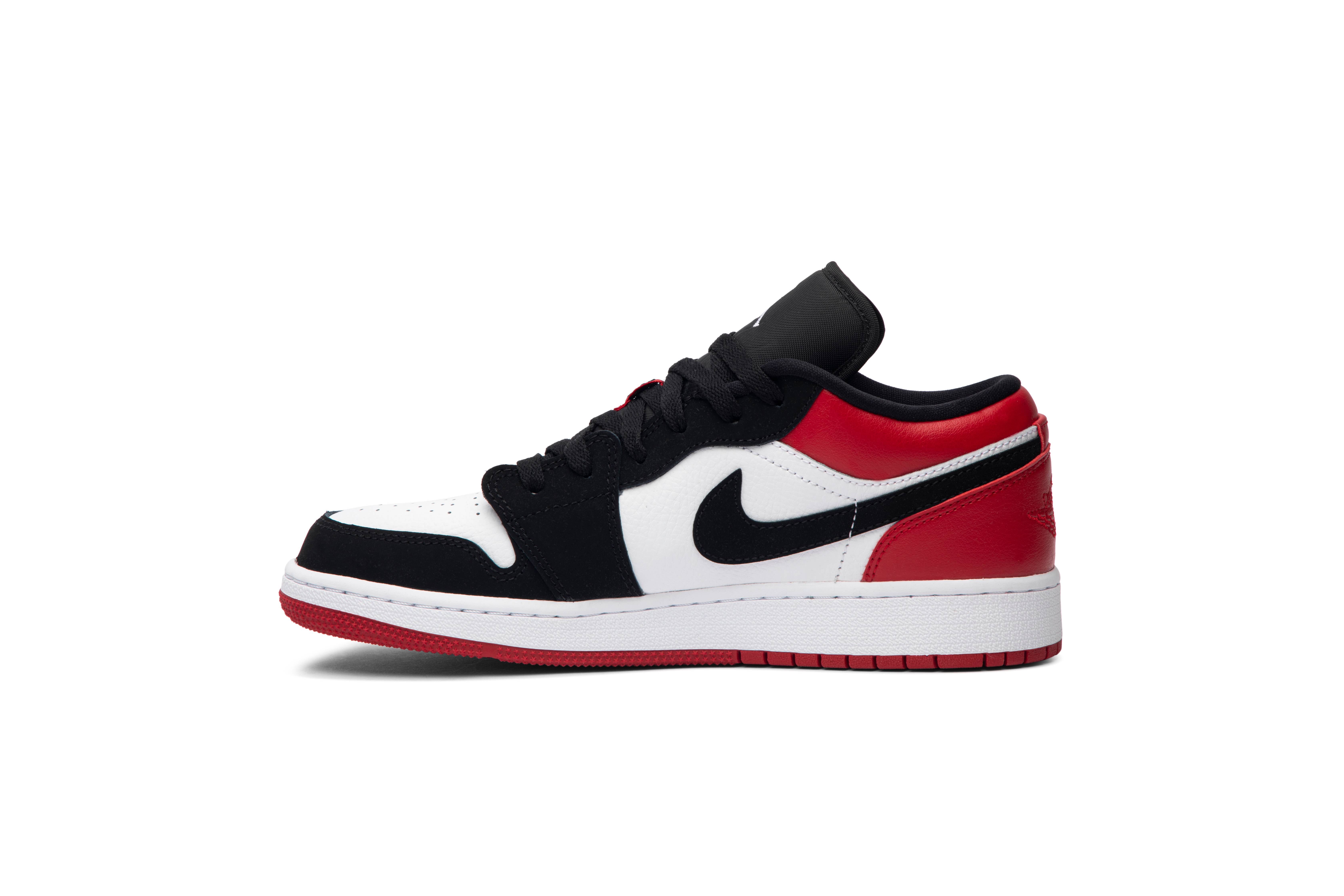 j1 low black toe