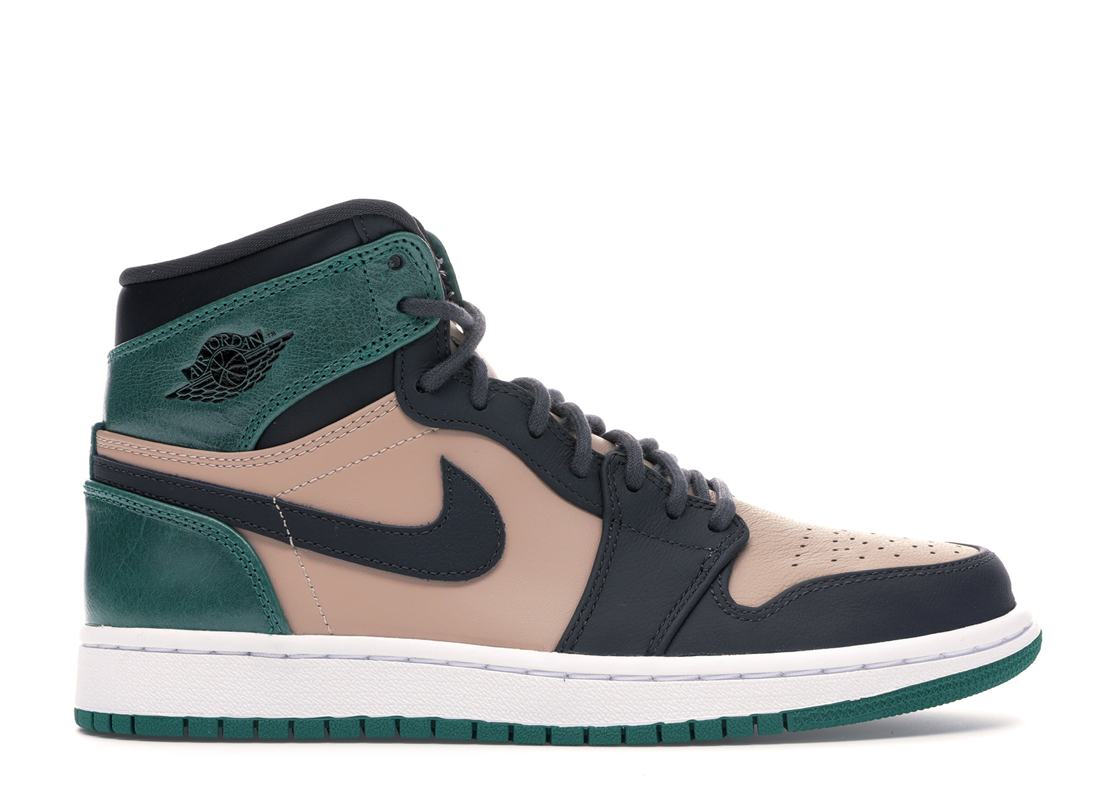 jordan 1 retro high bio beige anthracite mystic green