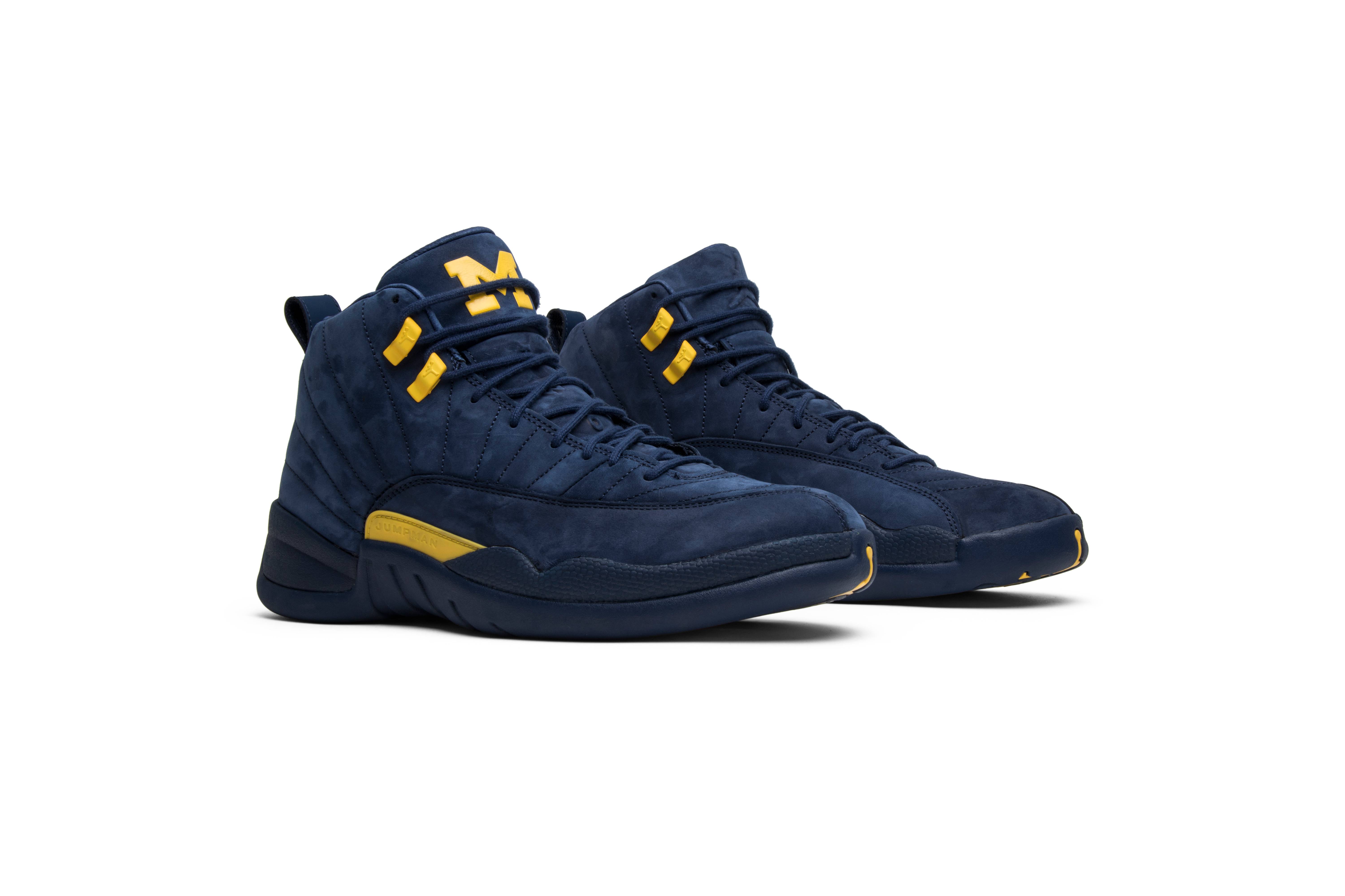 nike air jordan 12 retro michigan