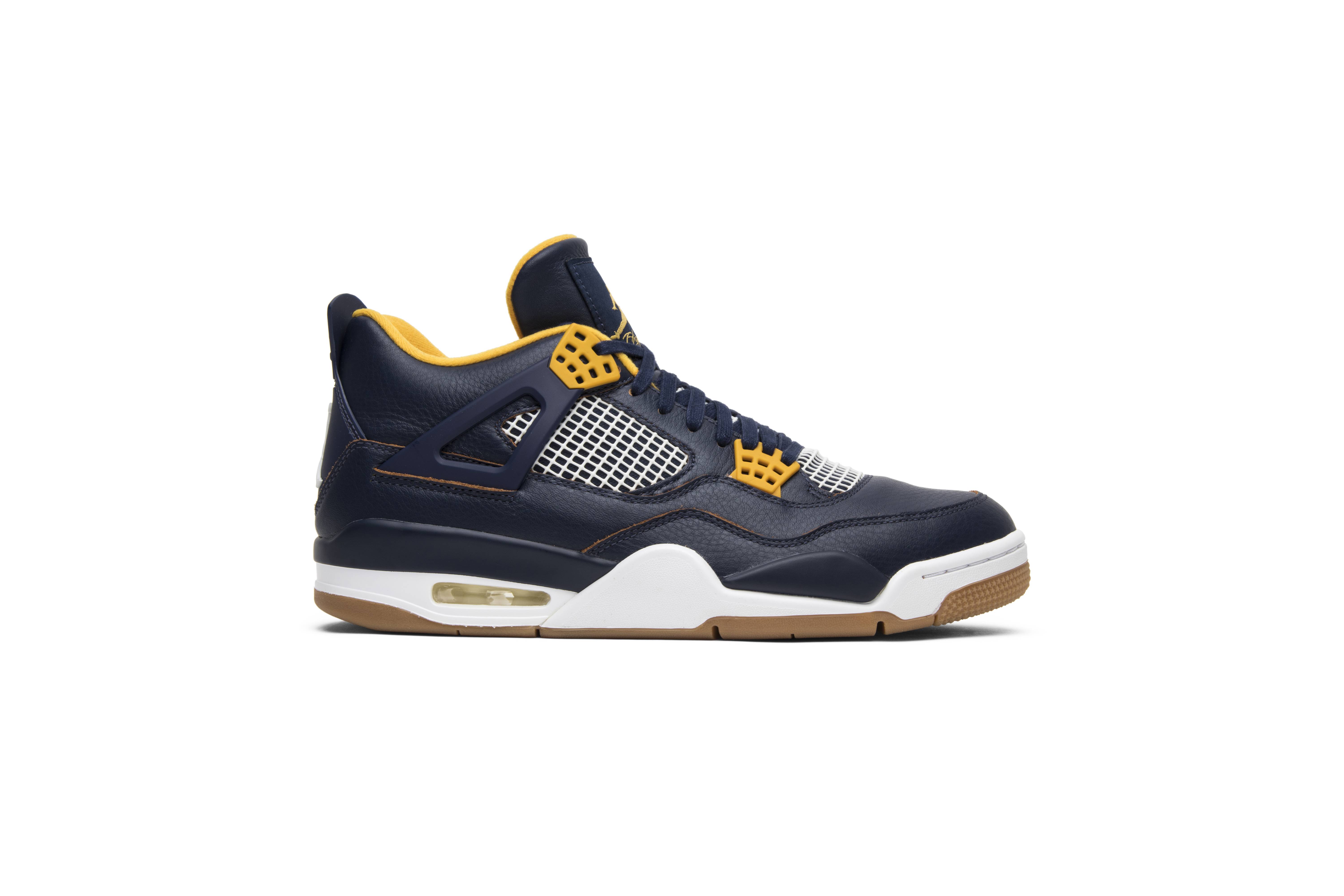 jordan 4s yellow and blue