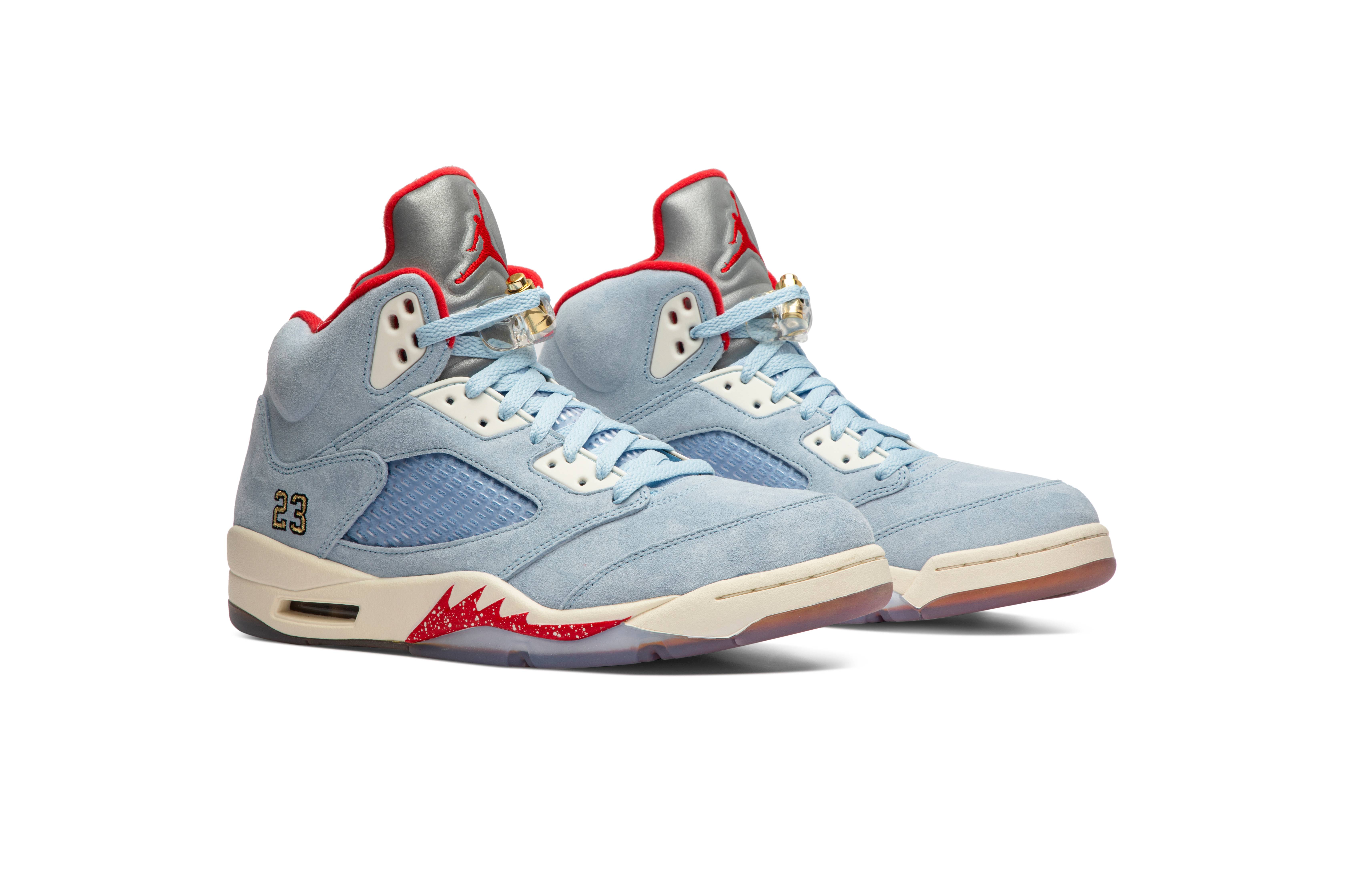 air jordan 5 trophy room ice blue