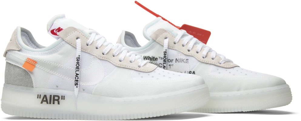 Off‑White x Nike Air Force Low 'The Ten' - AO4606-100 - Novelship