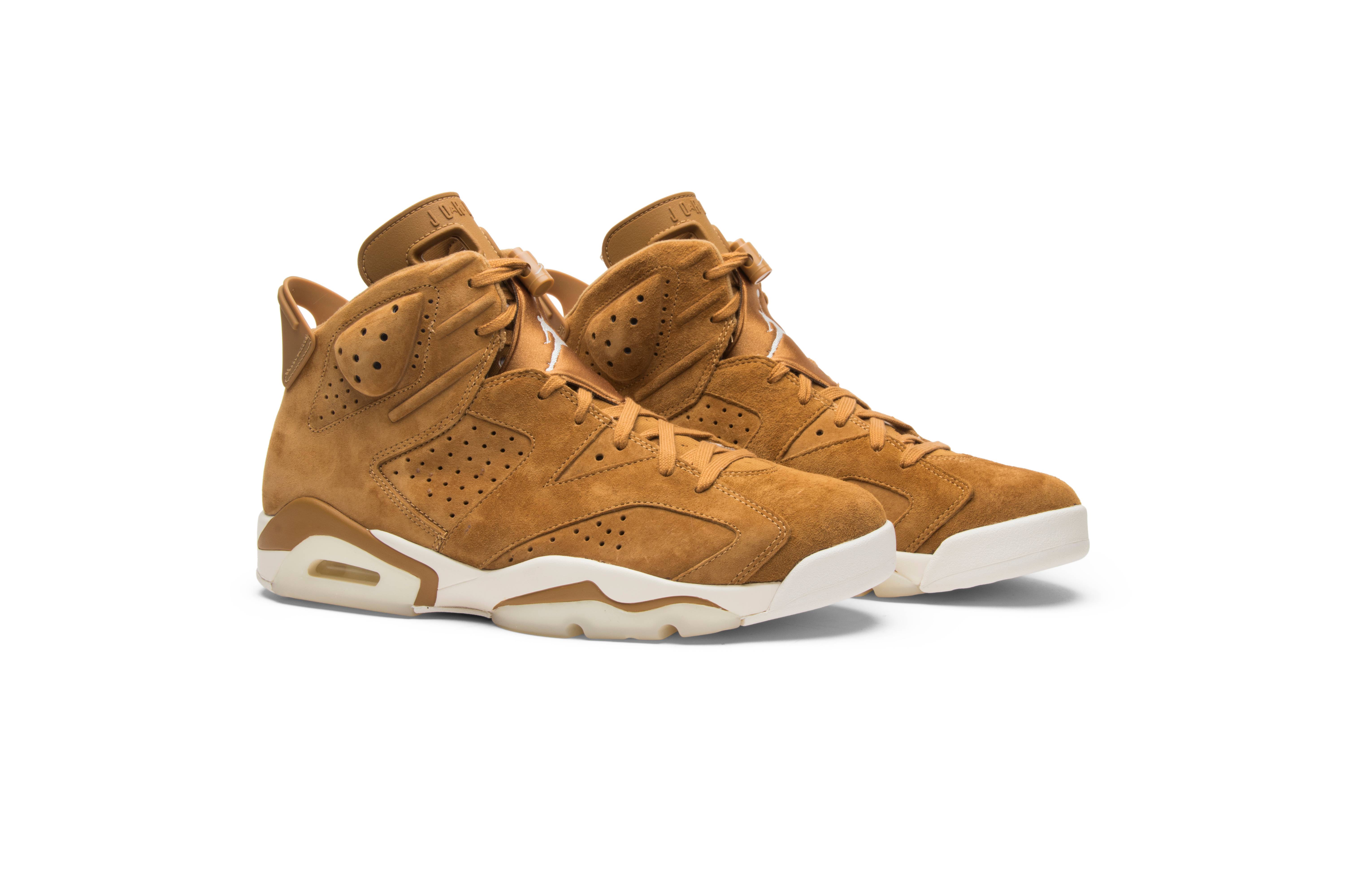 brown suede jordan 6