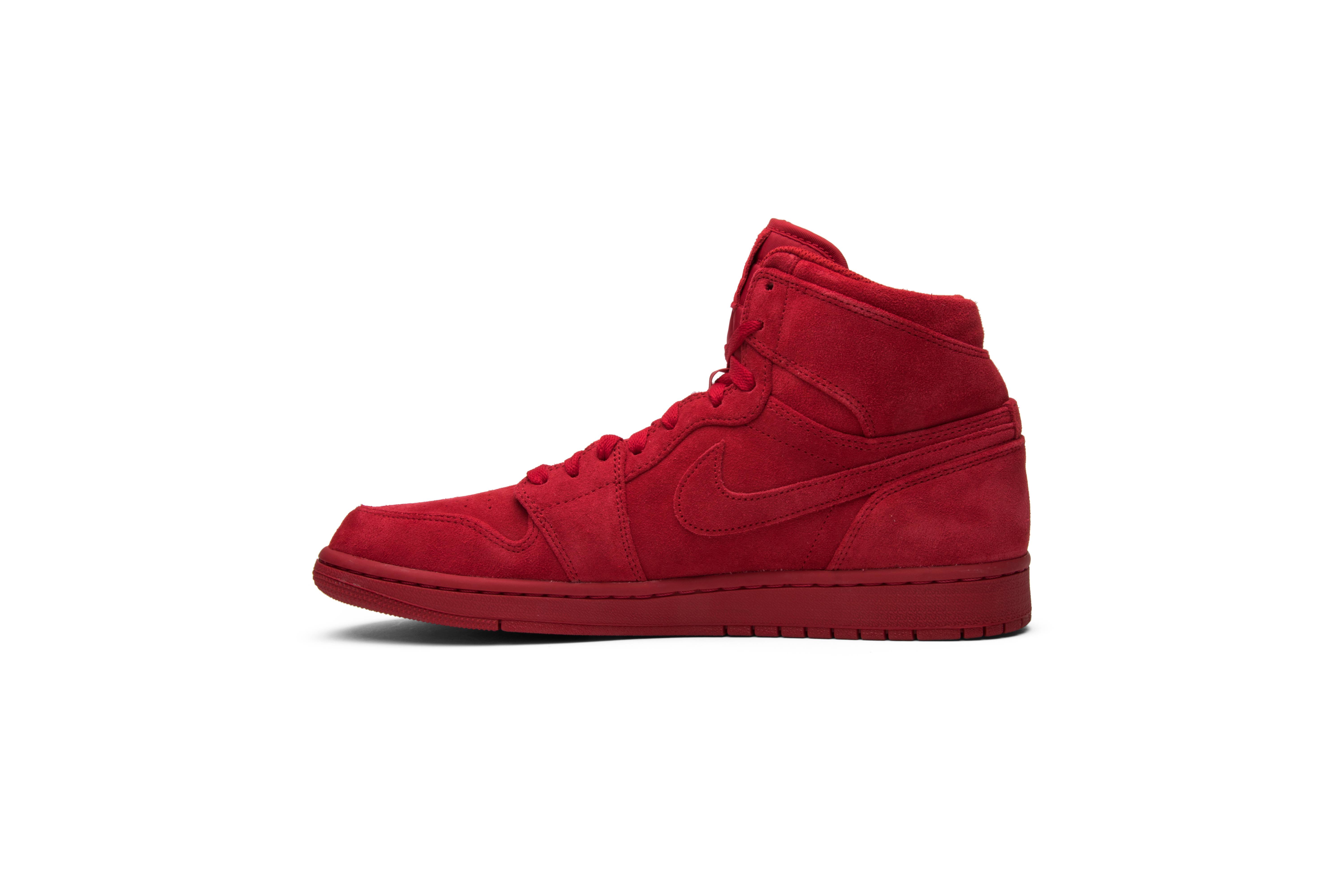 jordan 1 retro high red suede