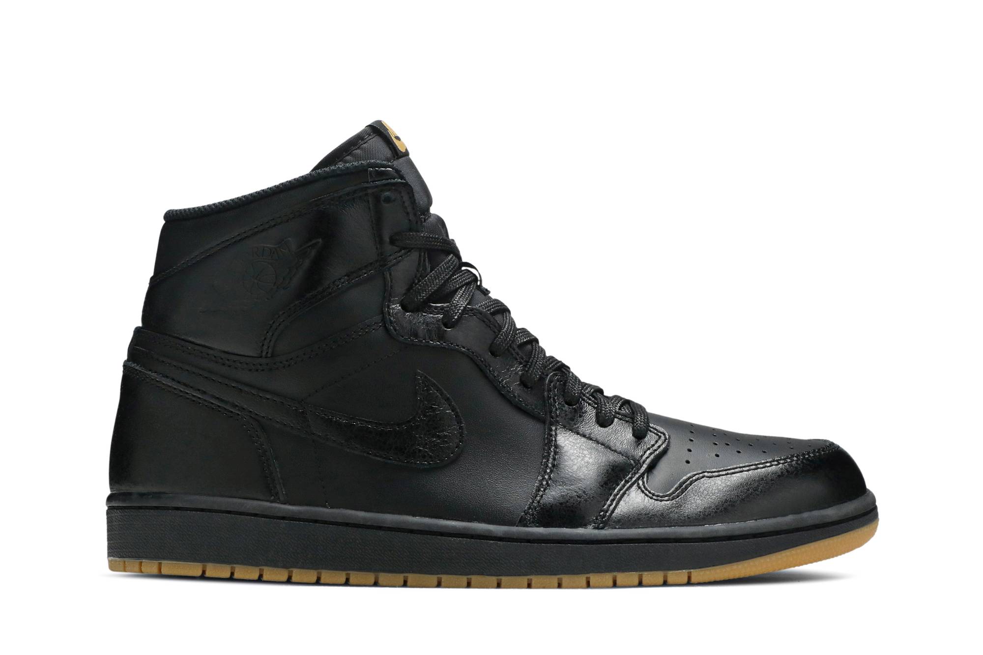 jordan 1 all black gum bottom