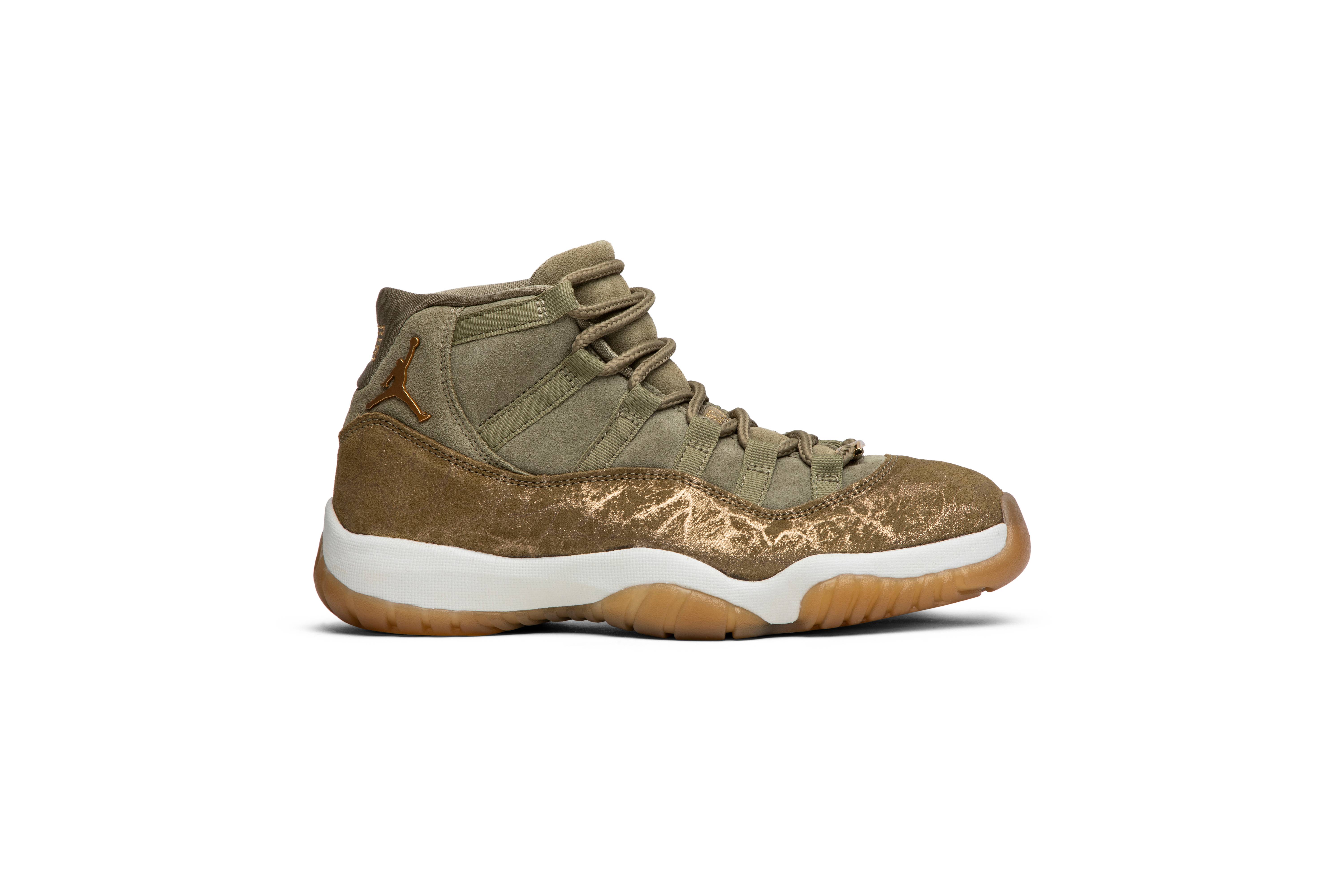 air jordan 11 wmns neutral olive