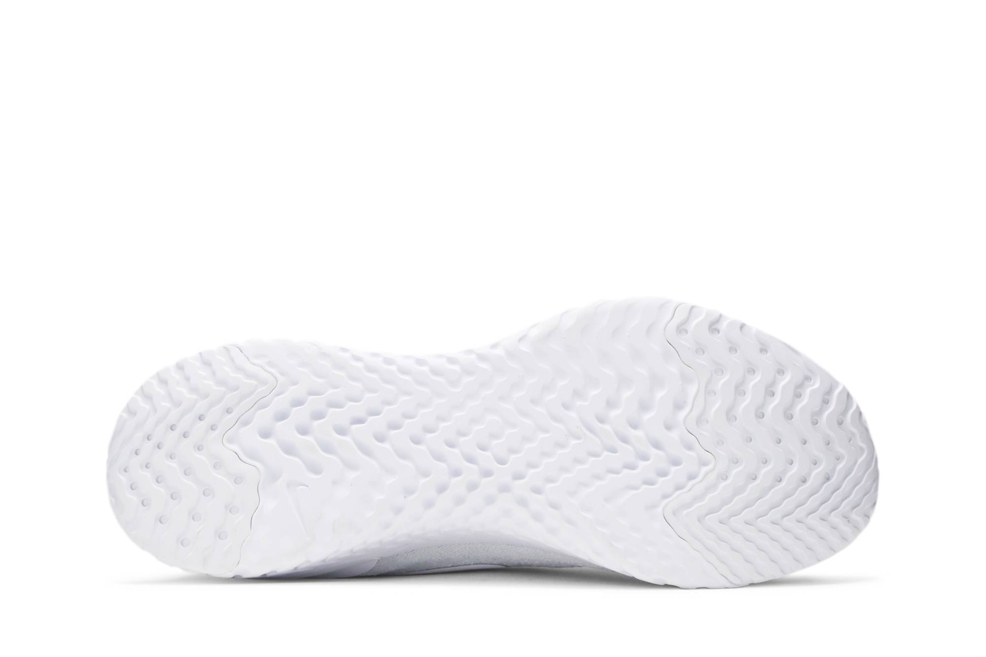 nike epic react flyknit true white