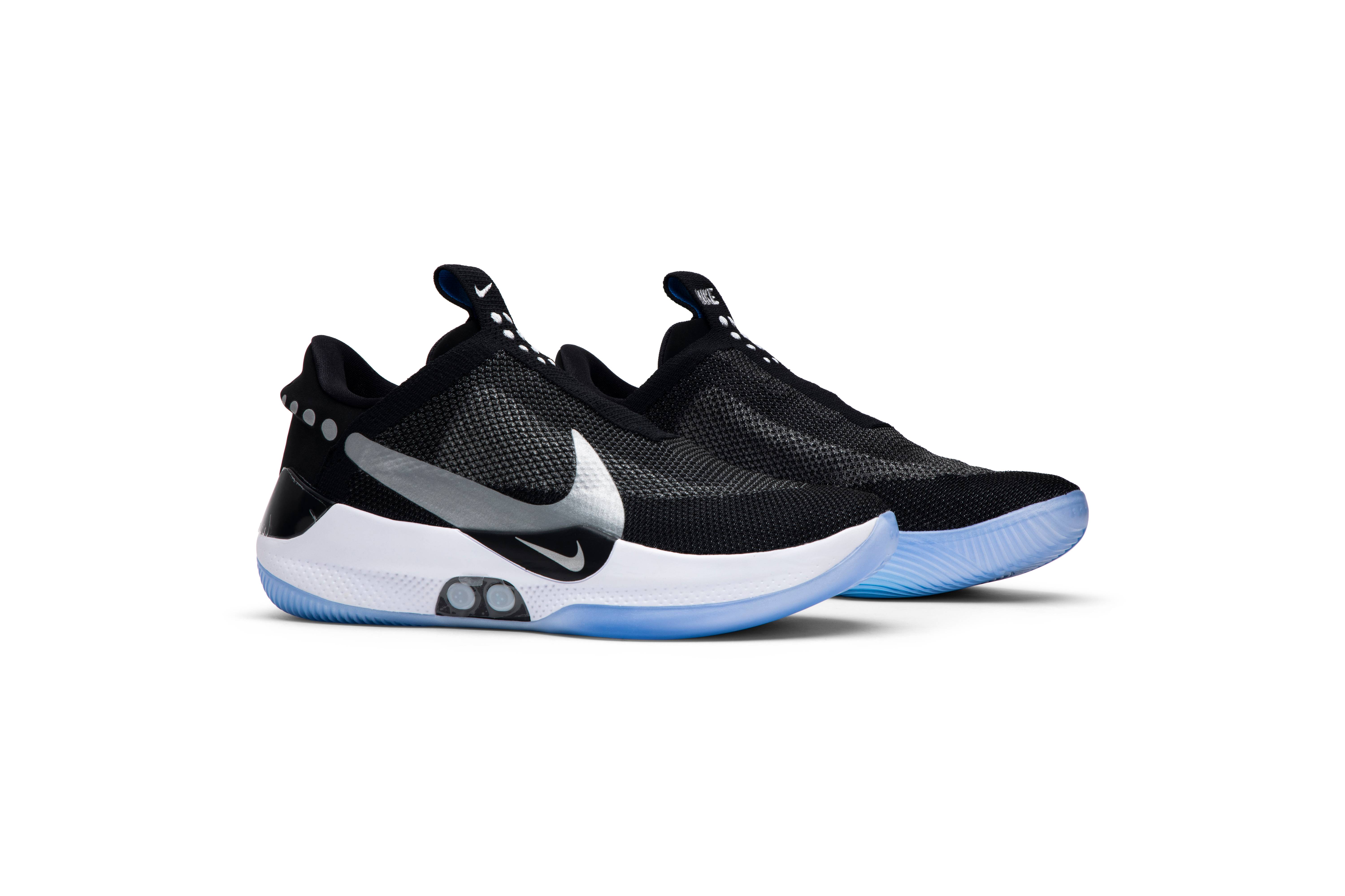 nike adapt bb black pure platinum