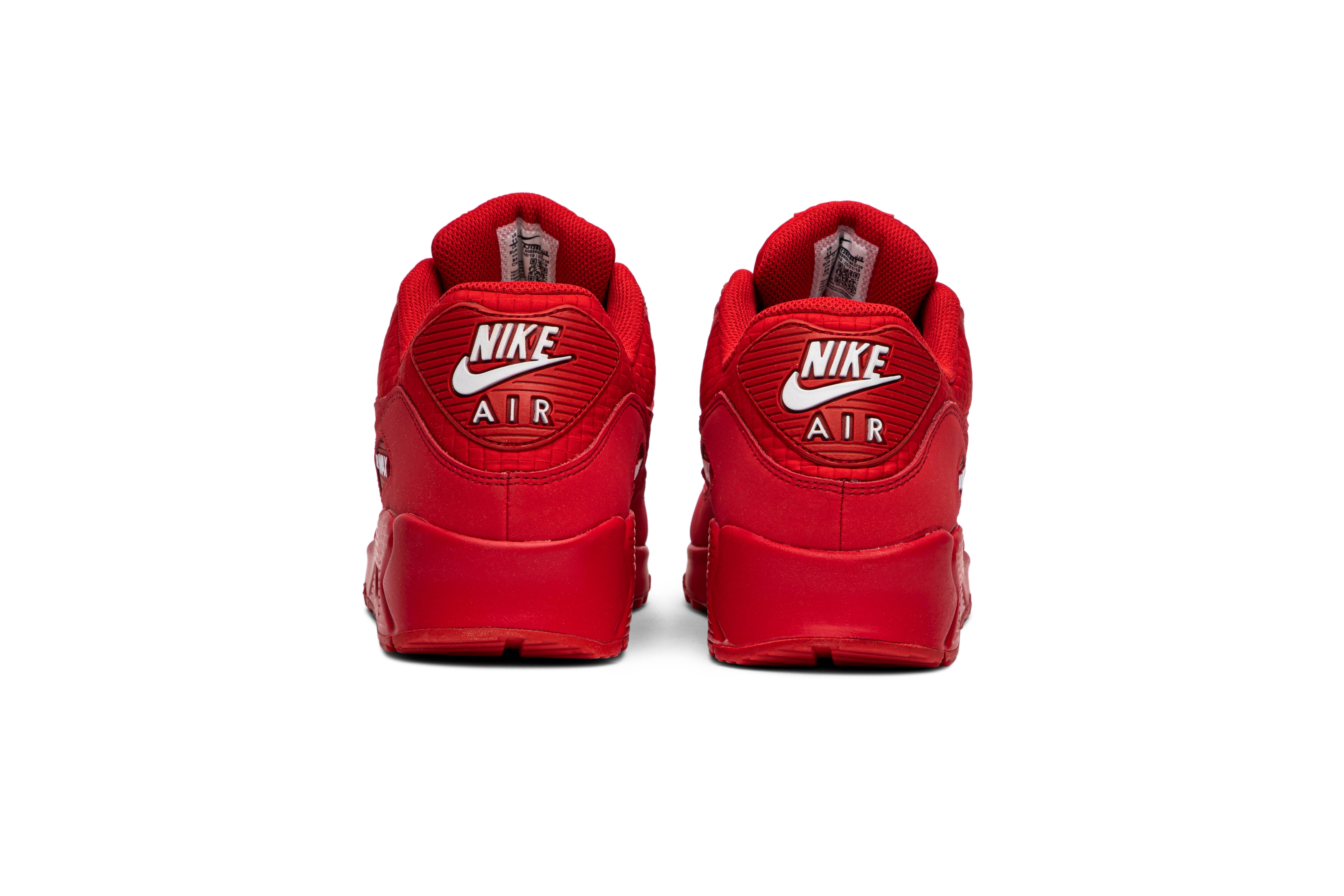 nike air max 90 triple red