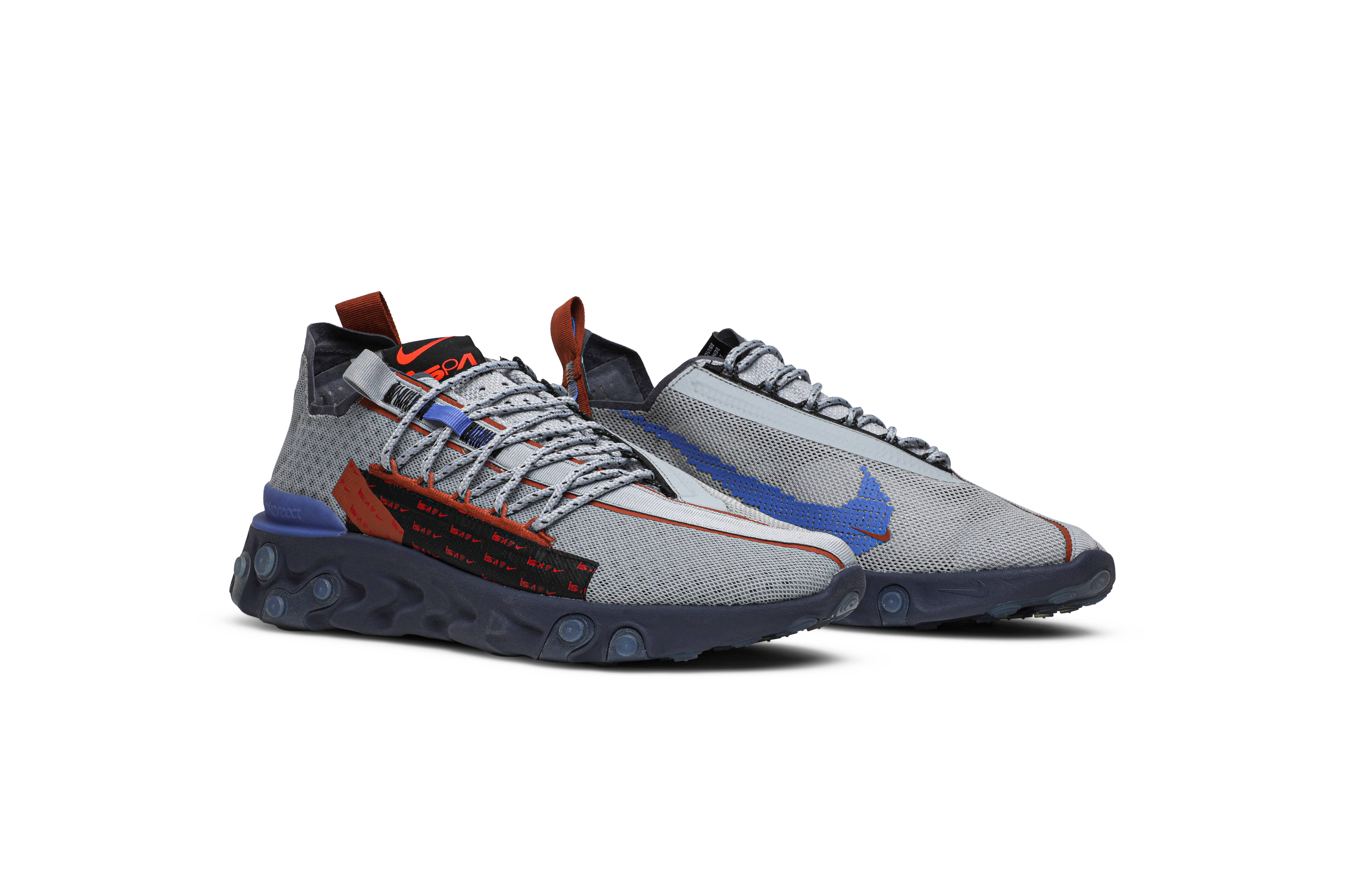 nike react wr ispa wolf grey