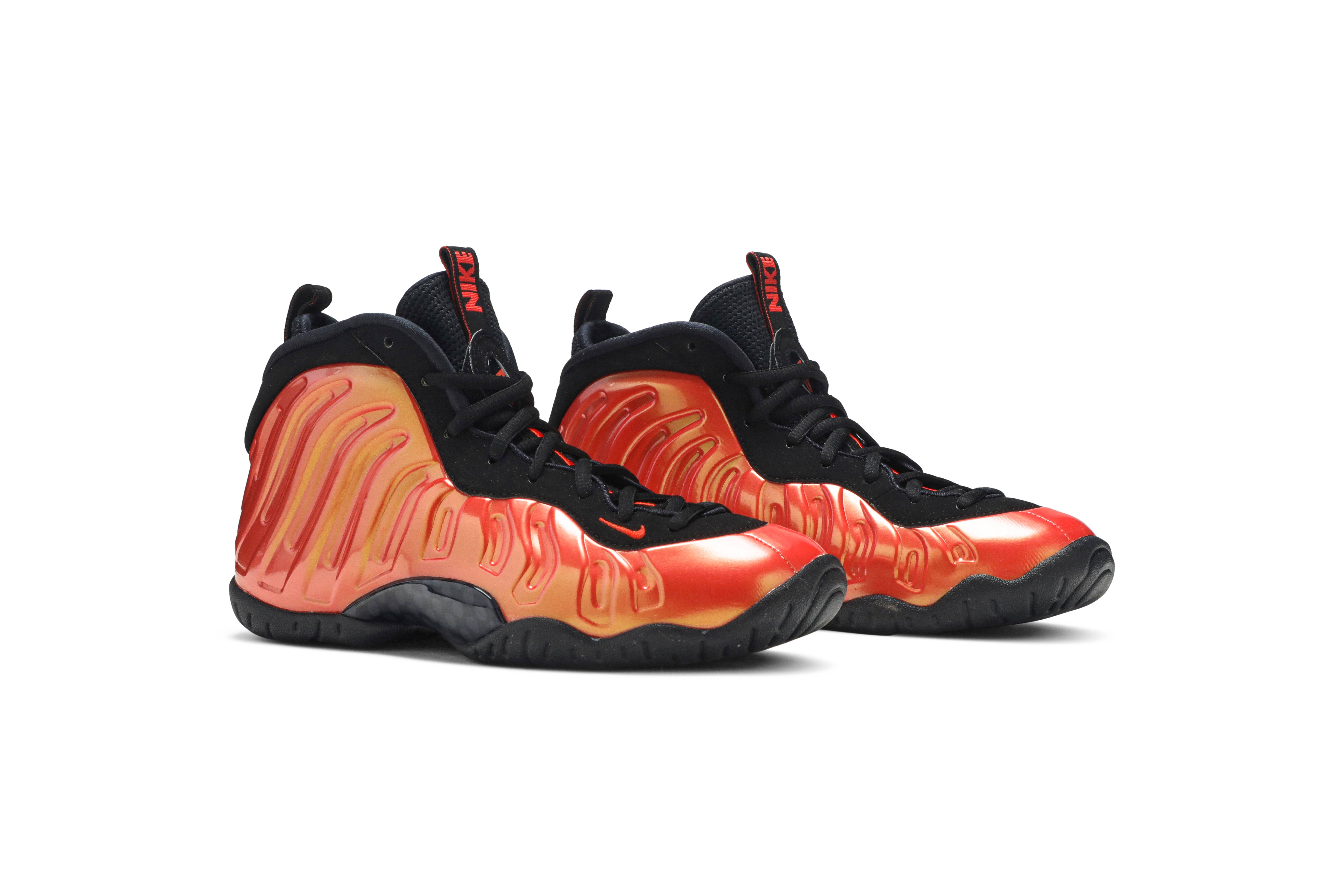 air foamposite one habanero red