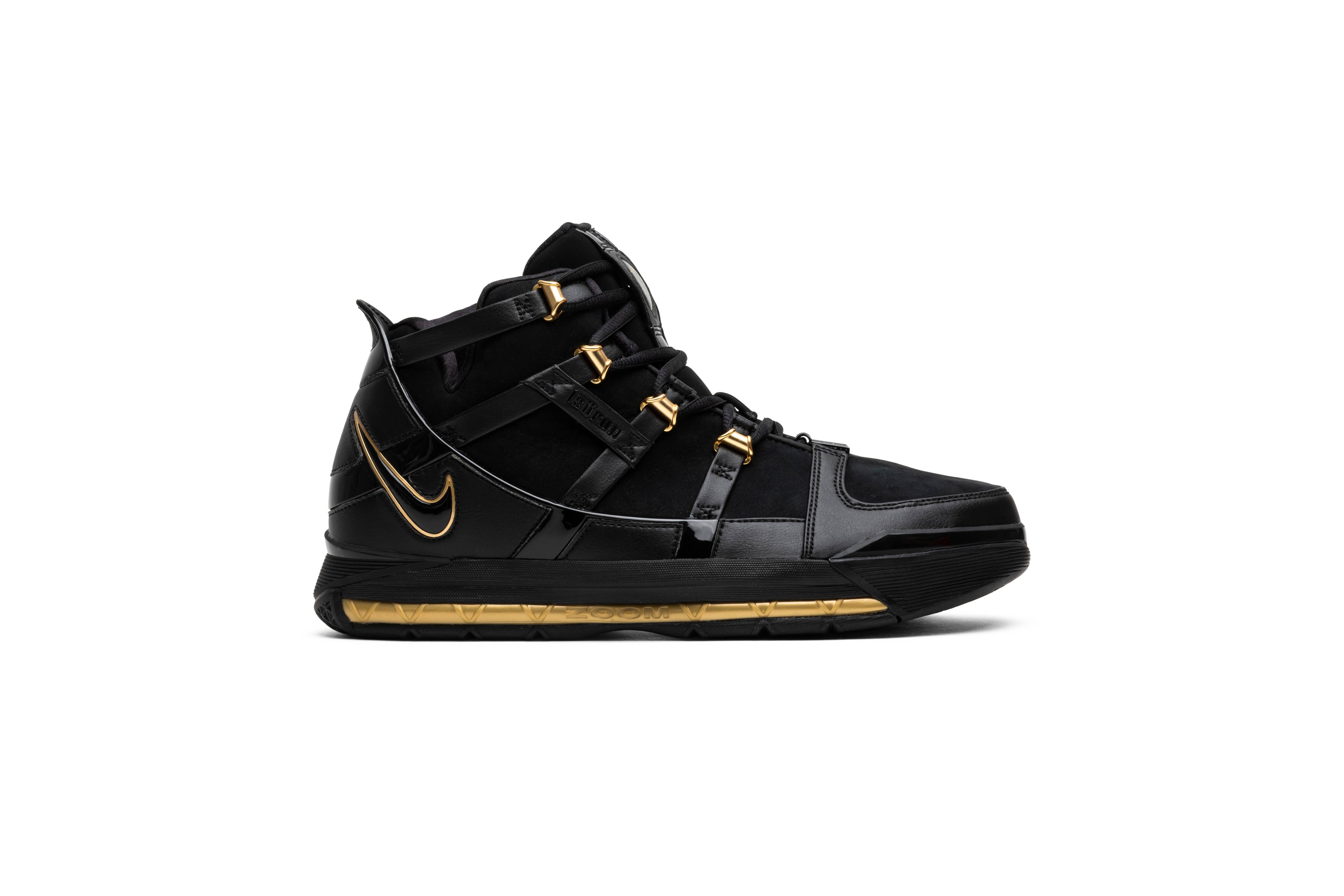 nike zoom lebron 3 metallic gold