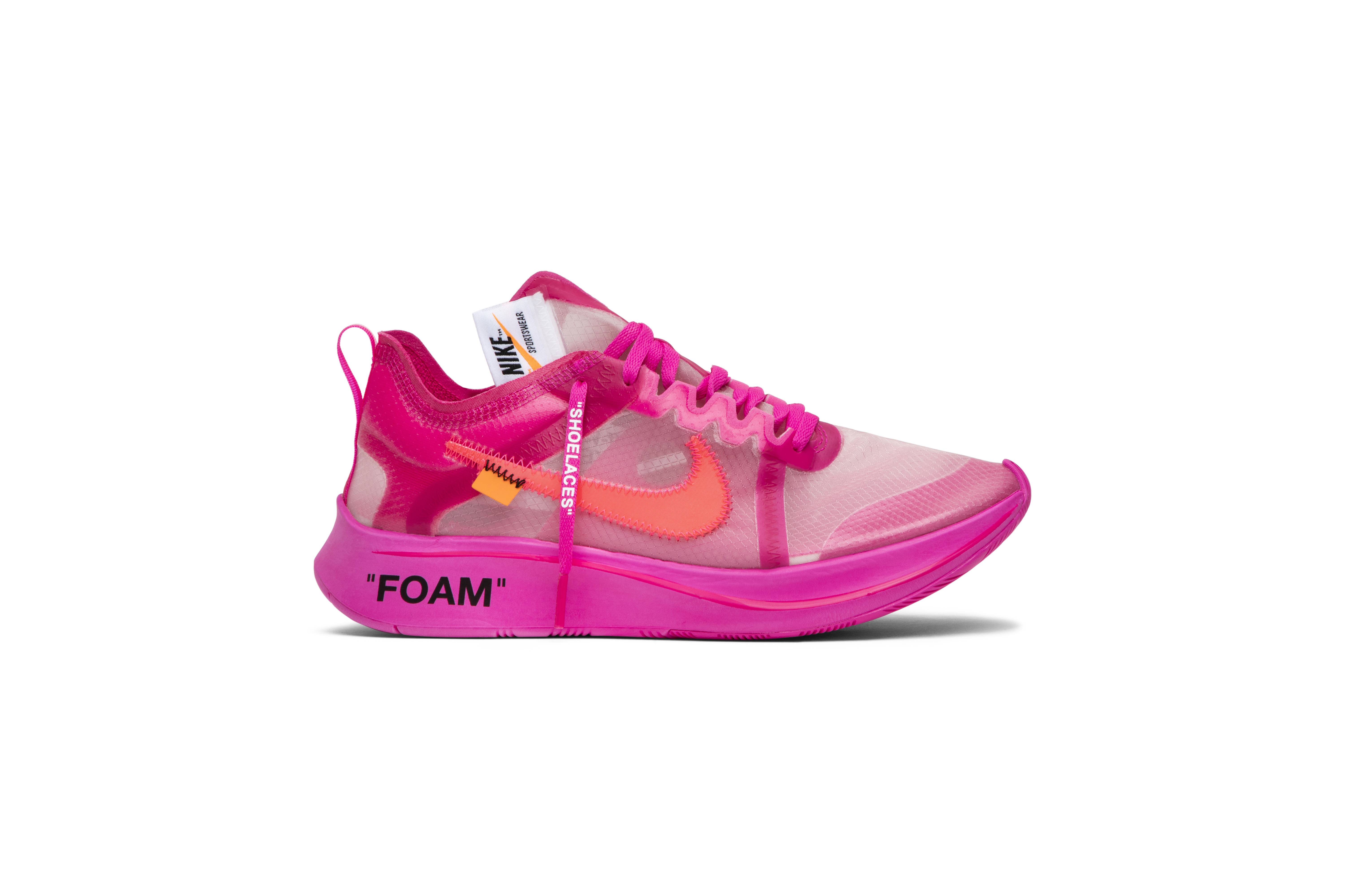 off white fly zoom pink