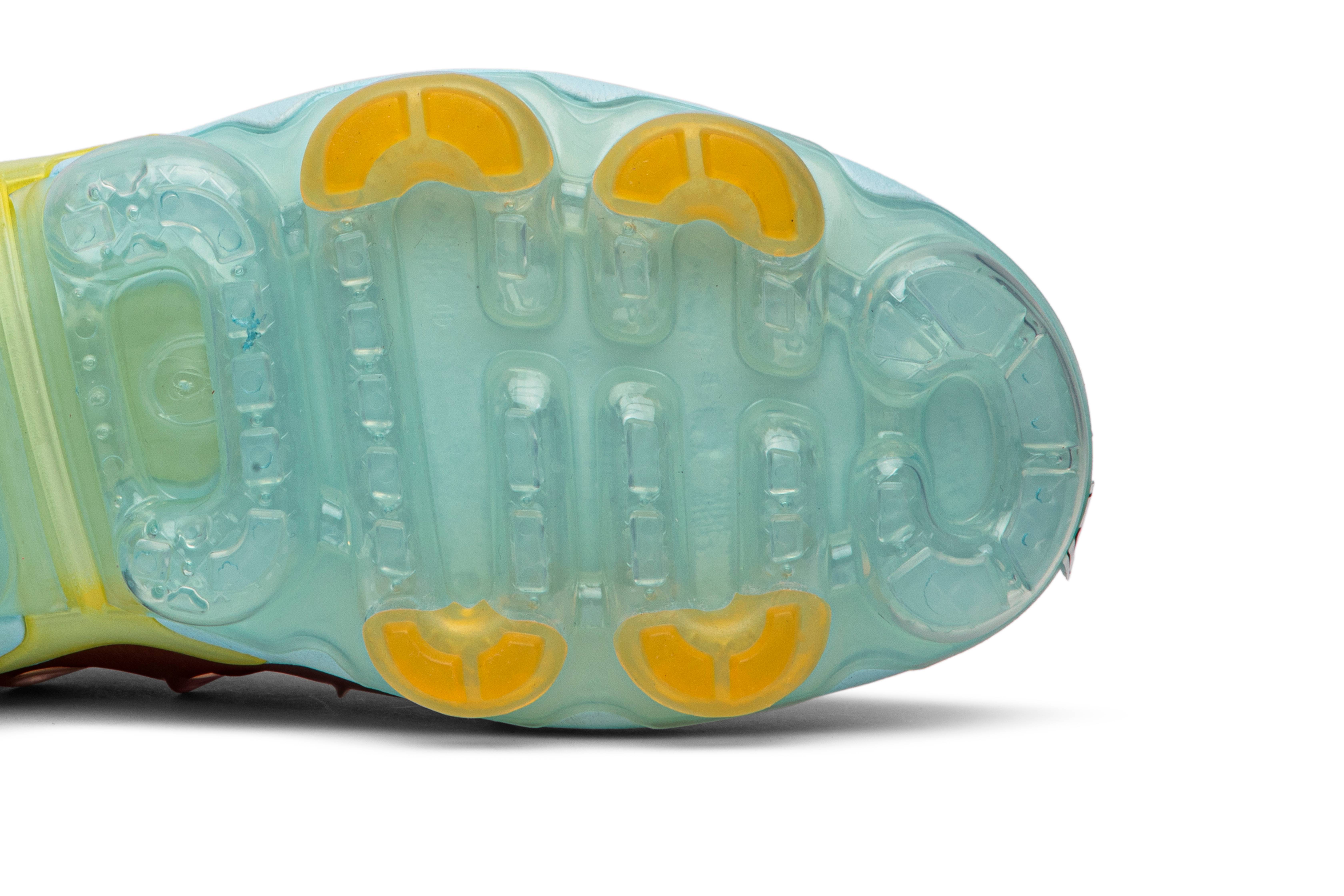 vapormax plus orange dip dye