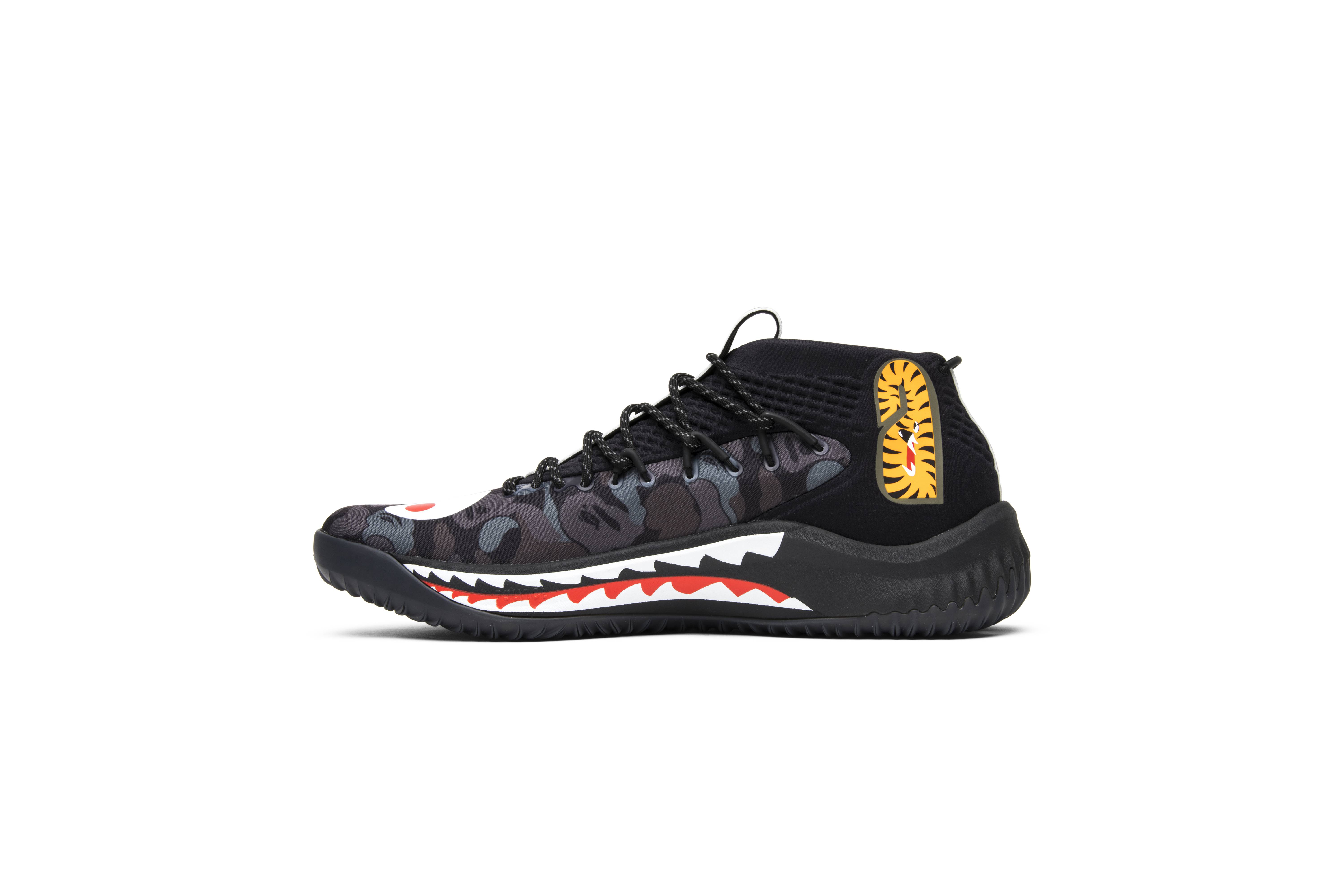BAPE x adidas Dame 4 'Black Camo 