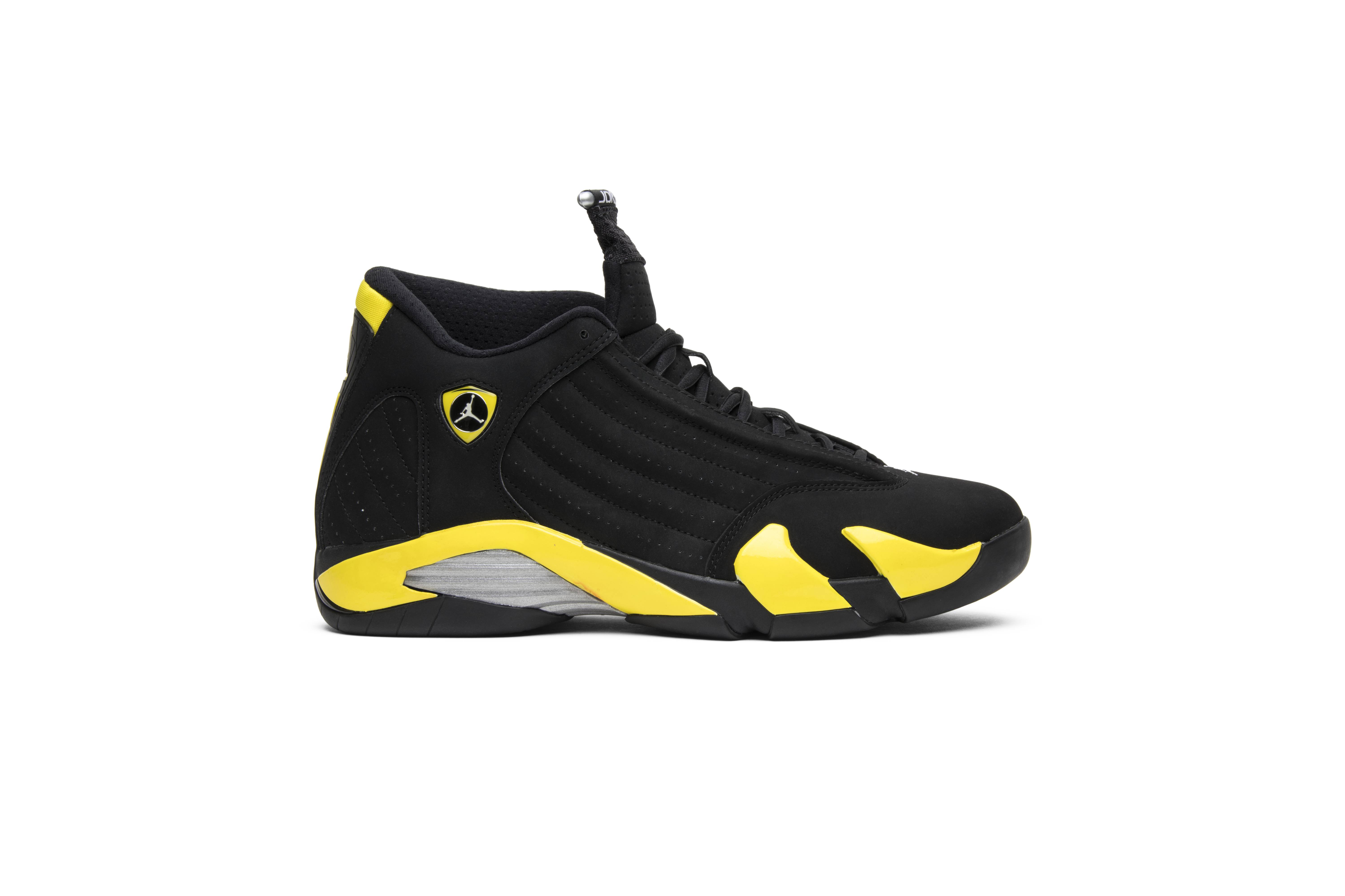 jordan 14 retro yellow black