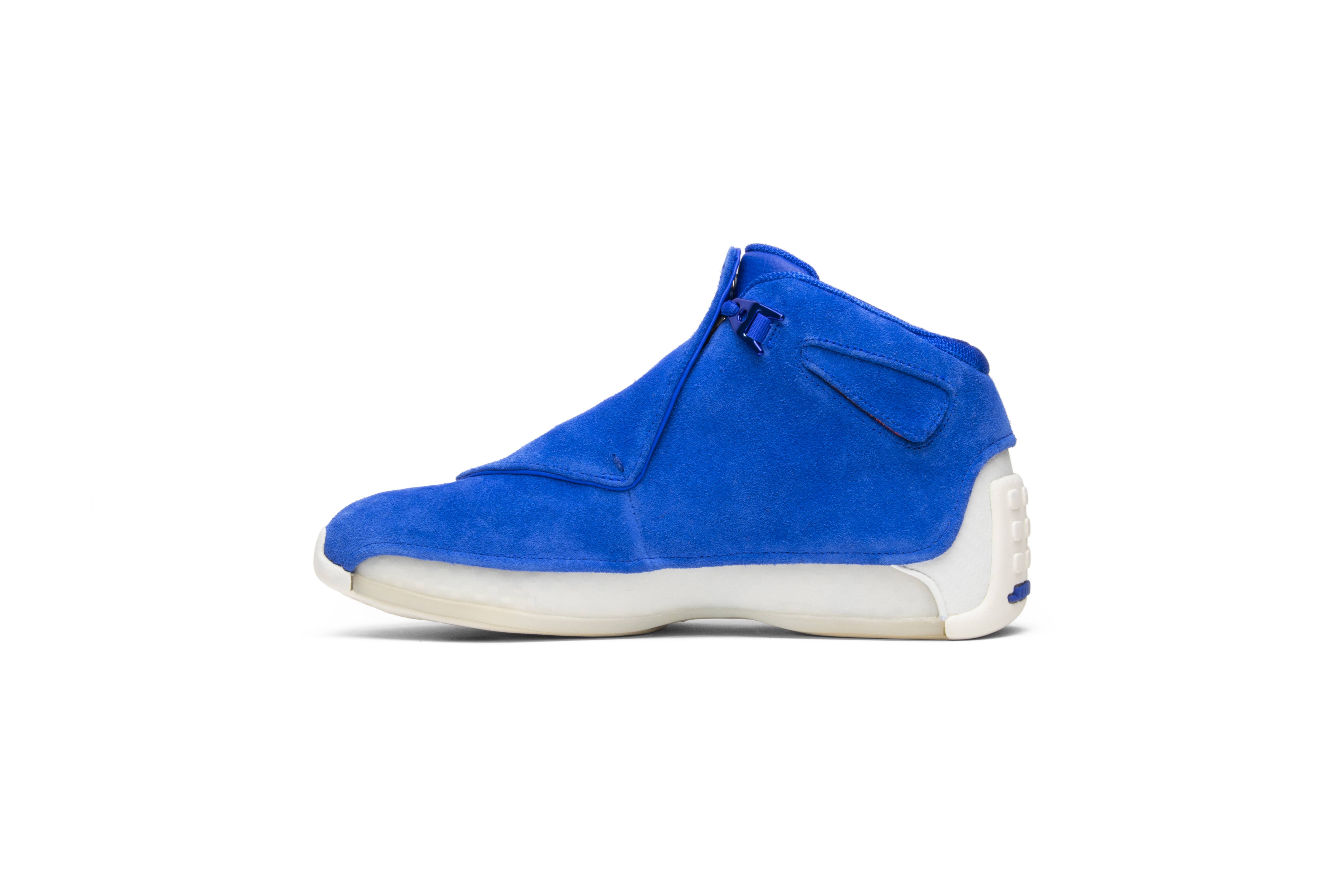 air jordan 18 retro blue suede