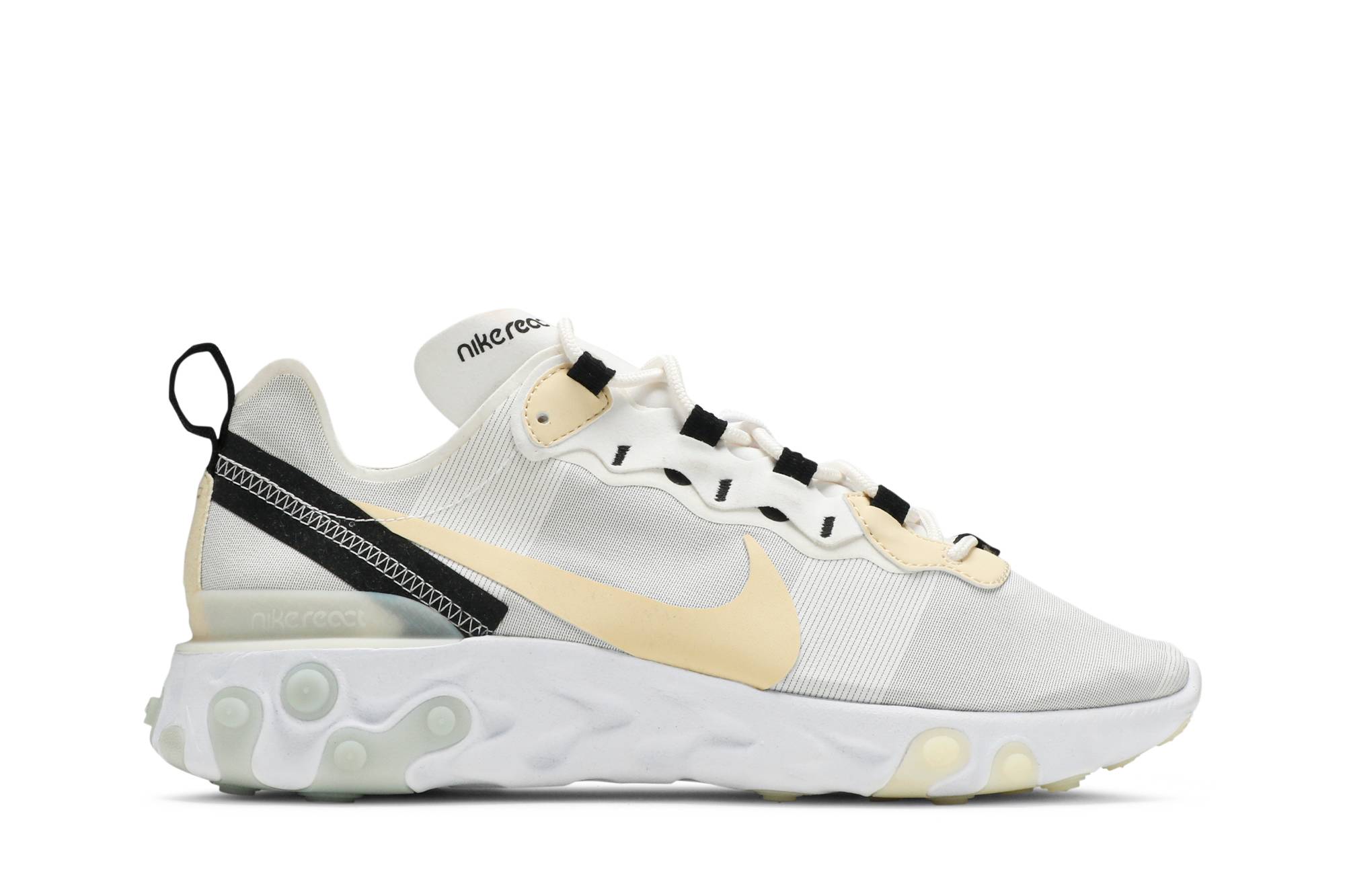 react element 55 white pale vanilla black