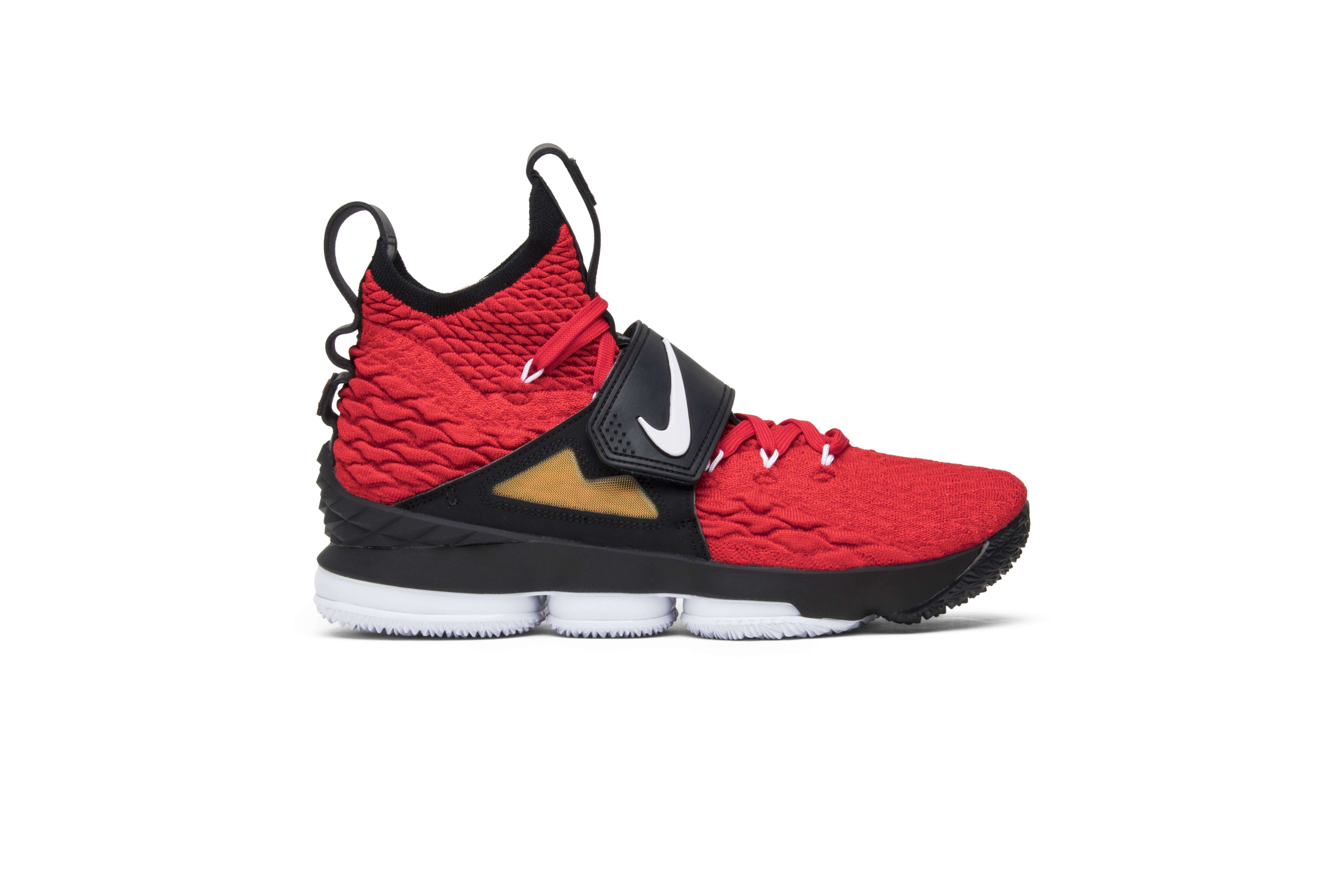 nike lebron 15 red diamond turf