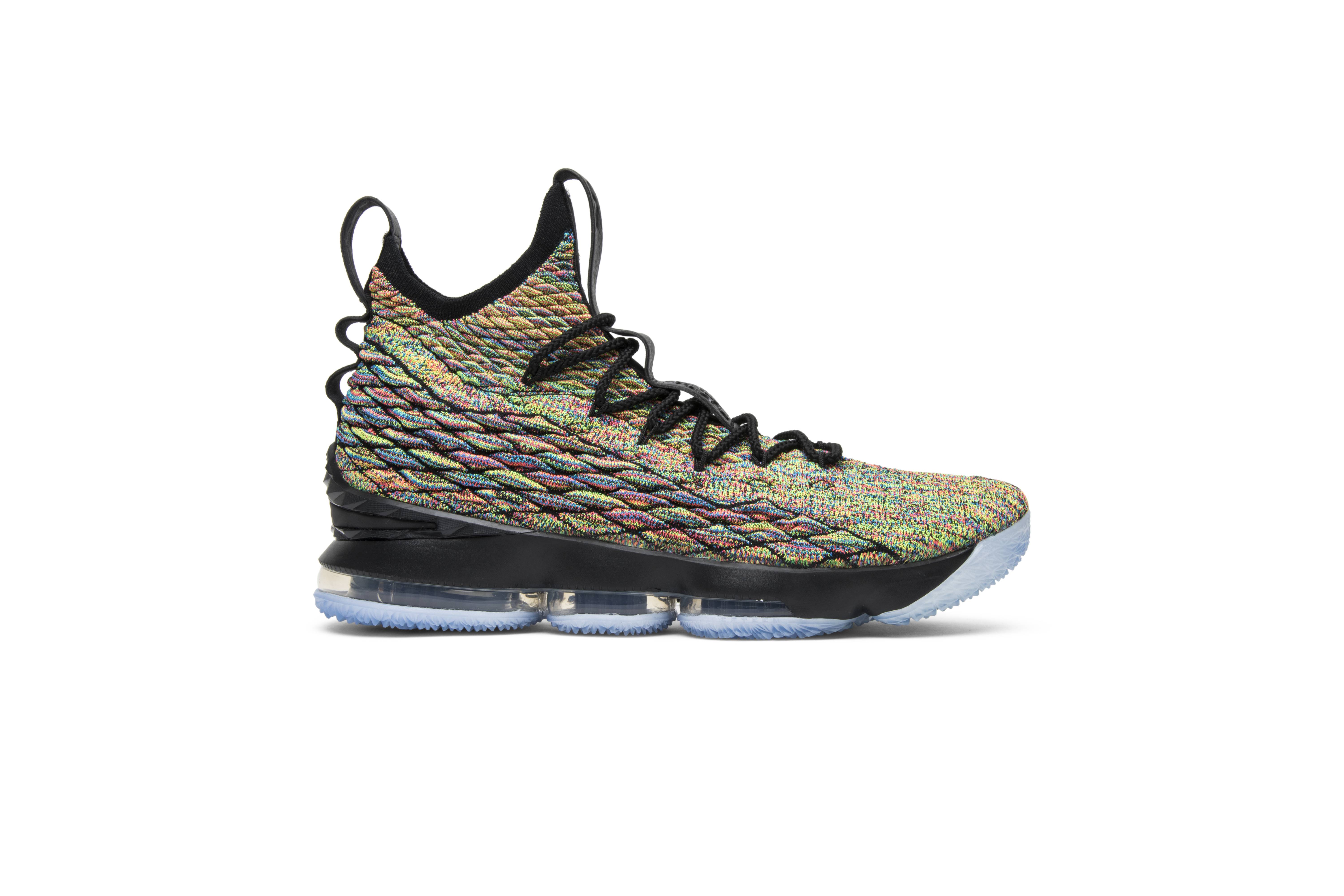 lebron 15 multi color