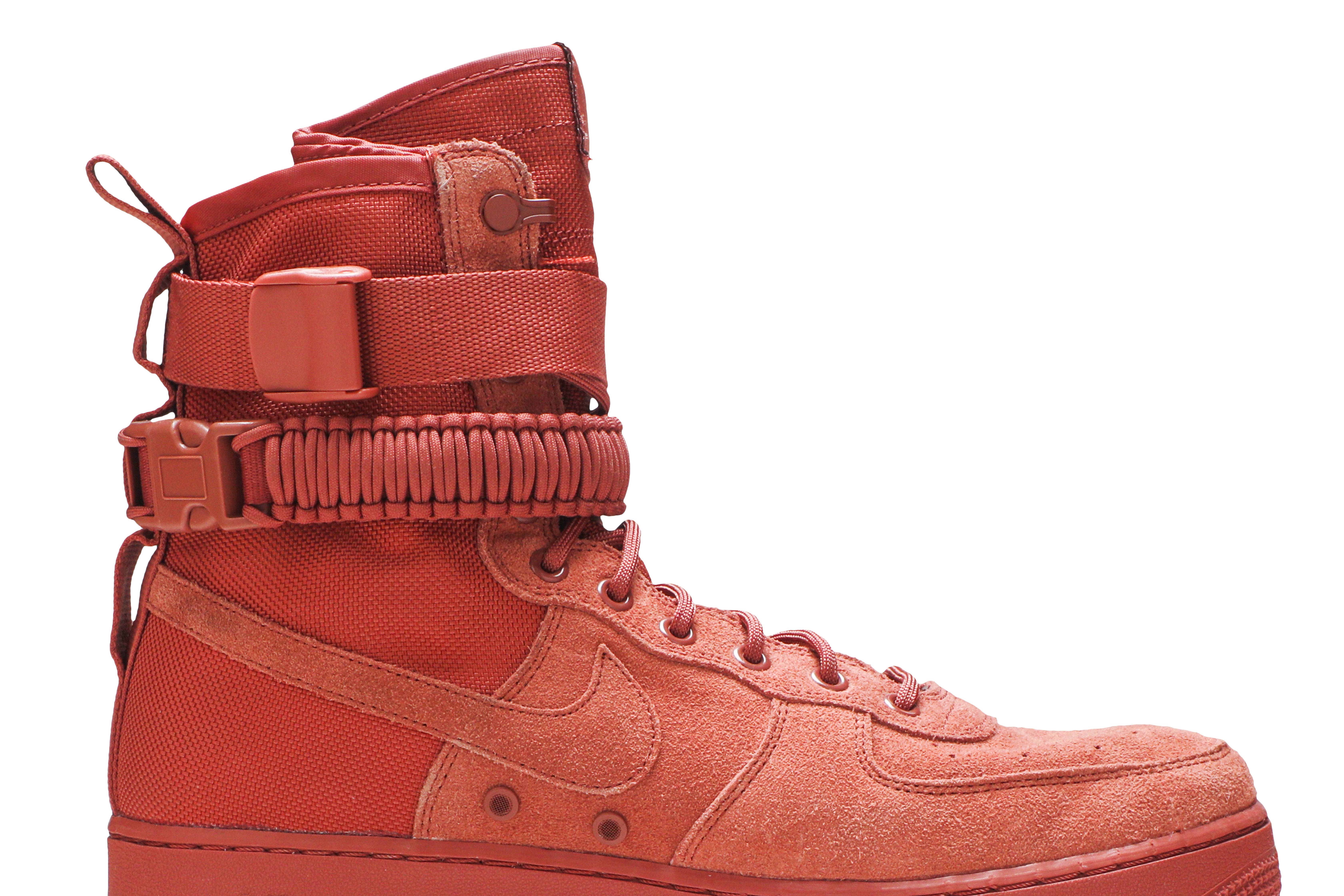 nike sf air force 1 high dusty peach