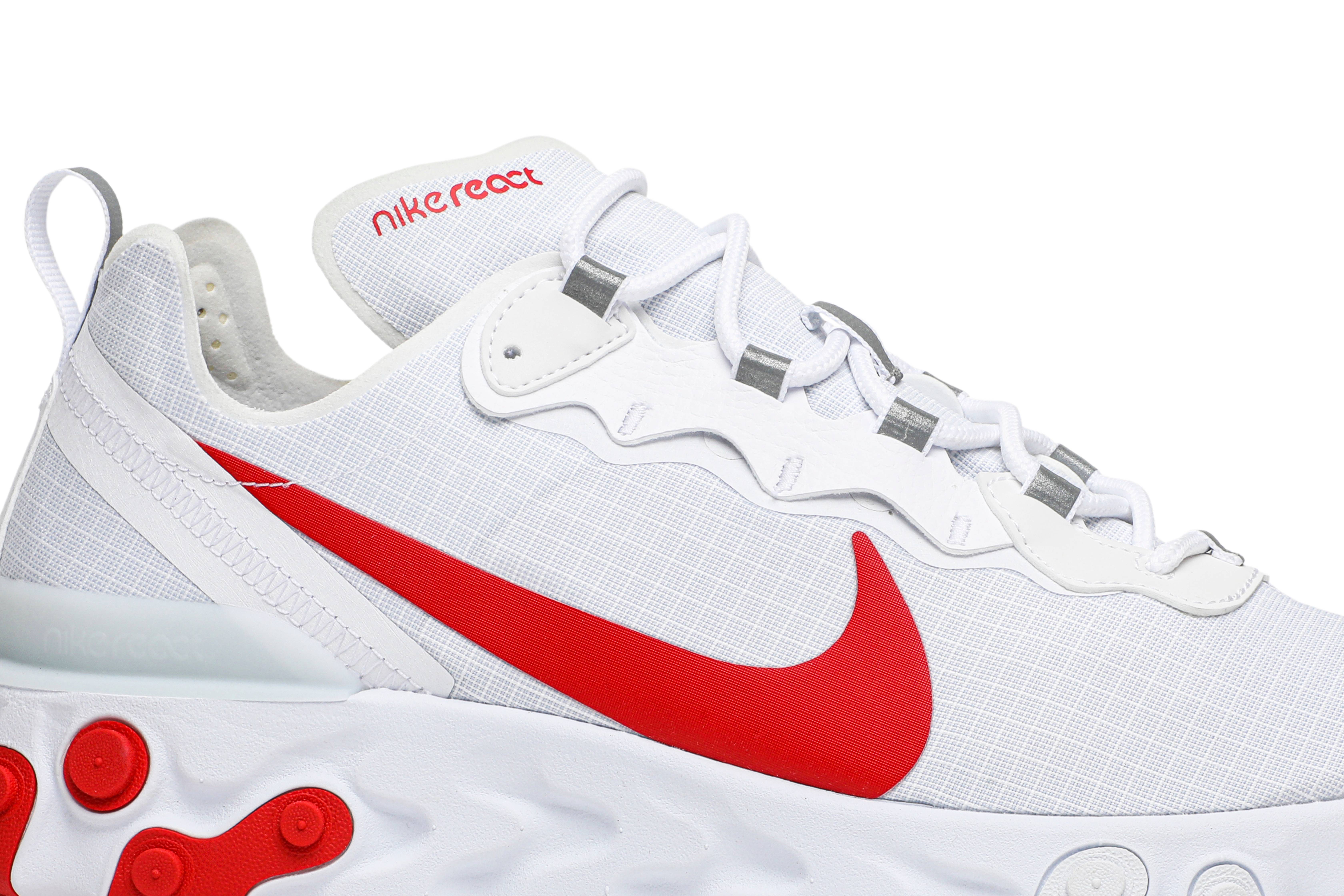 nike element 55 white red