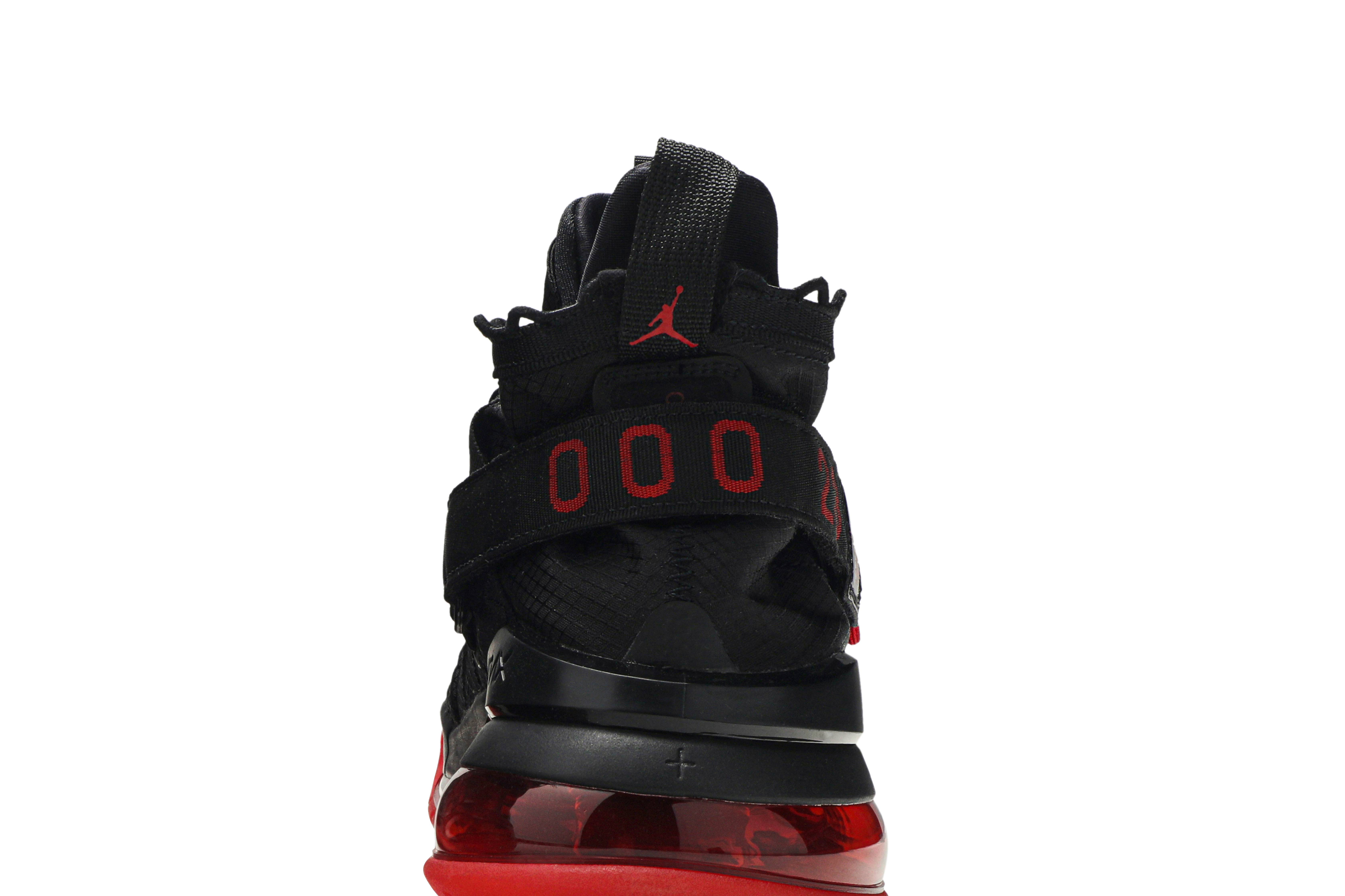 jordan proto max 720 black university red