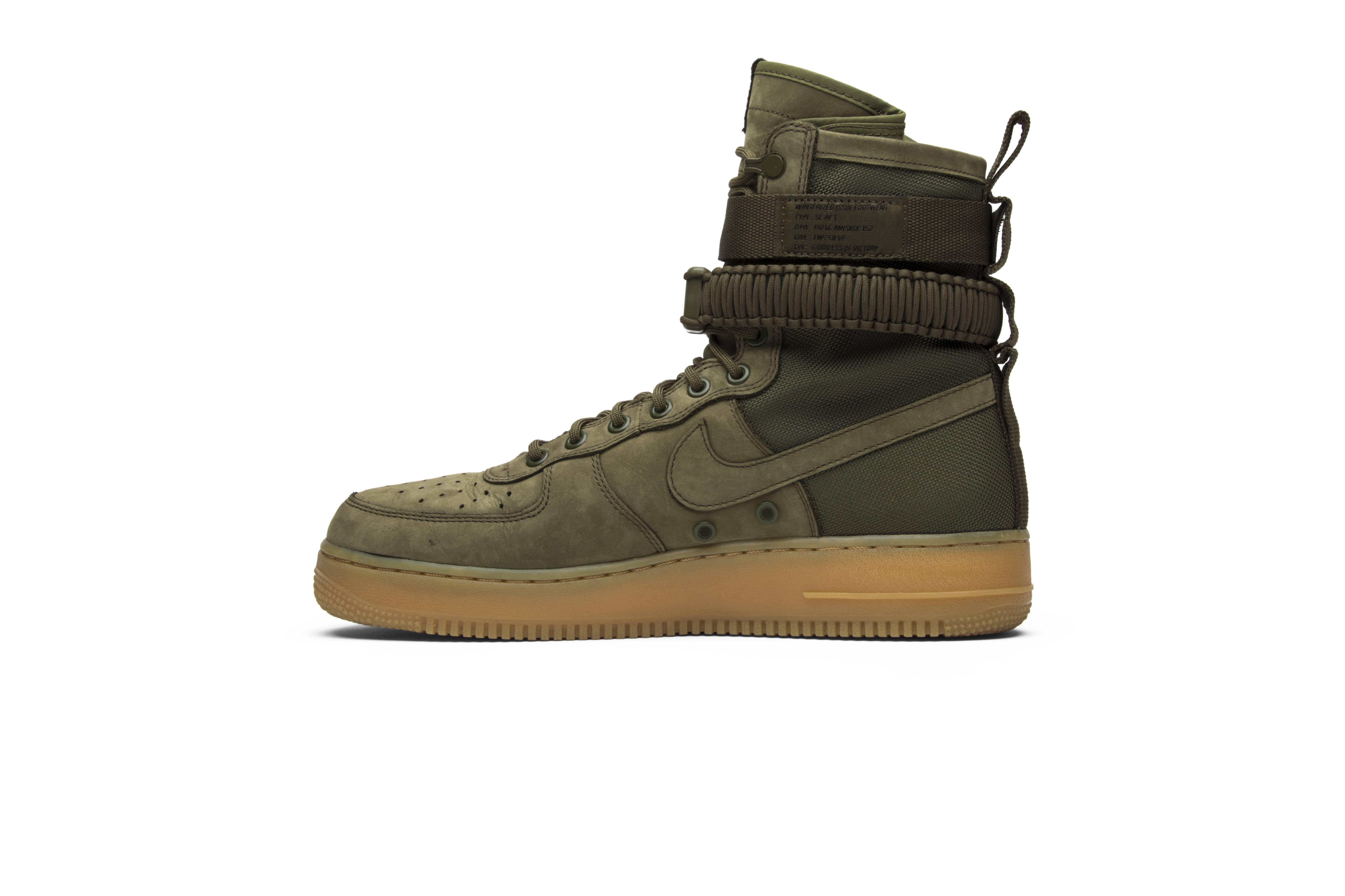 nike sf air force 1 high faded olive